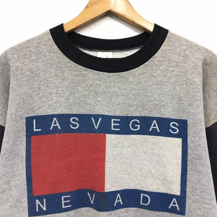 Vintage Vintage NEVADA Las Vegas Crewneck Sweatshirt Size US L / EU 52-54 / 3 - 5 Thumbnail