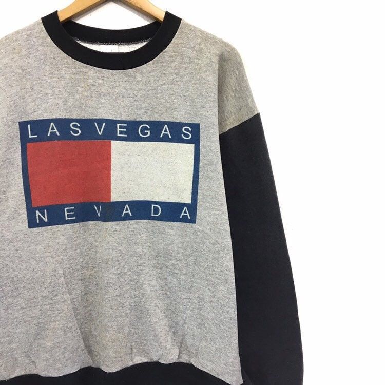 Vintage Vintage NEVADA Las Vegas Crewneck Sweatshirt Size US L / EU 52-54 / 3 - 4 Thumbnail