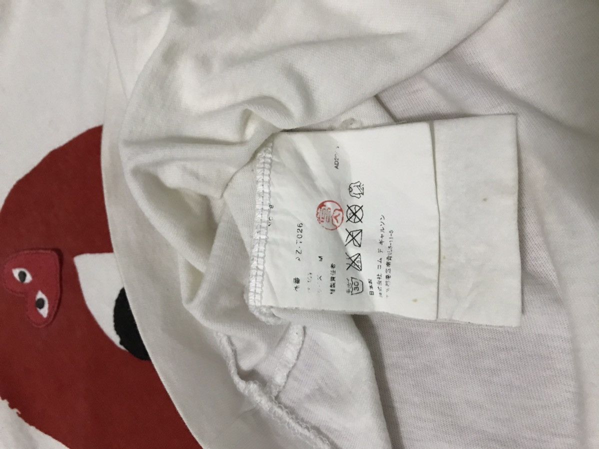 Comme des Garcons PLAY VINTAGE CDG PLAY TEE Size US M / EU 48-50 / 2 - 8 Thumbnail