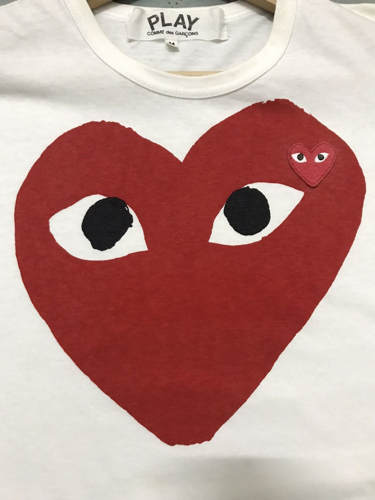 Comme des Garcons PLAY VINTAGE CDG PLAY TEE Size US M / EU 48-50 / 2 - 3 Thumbnail