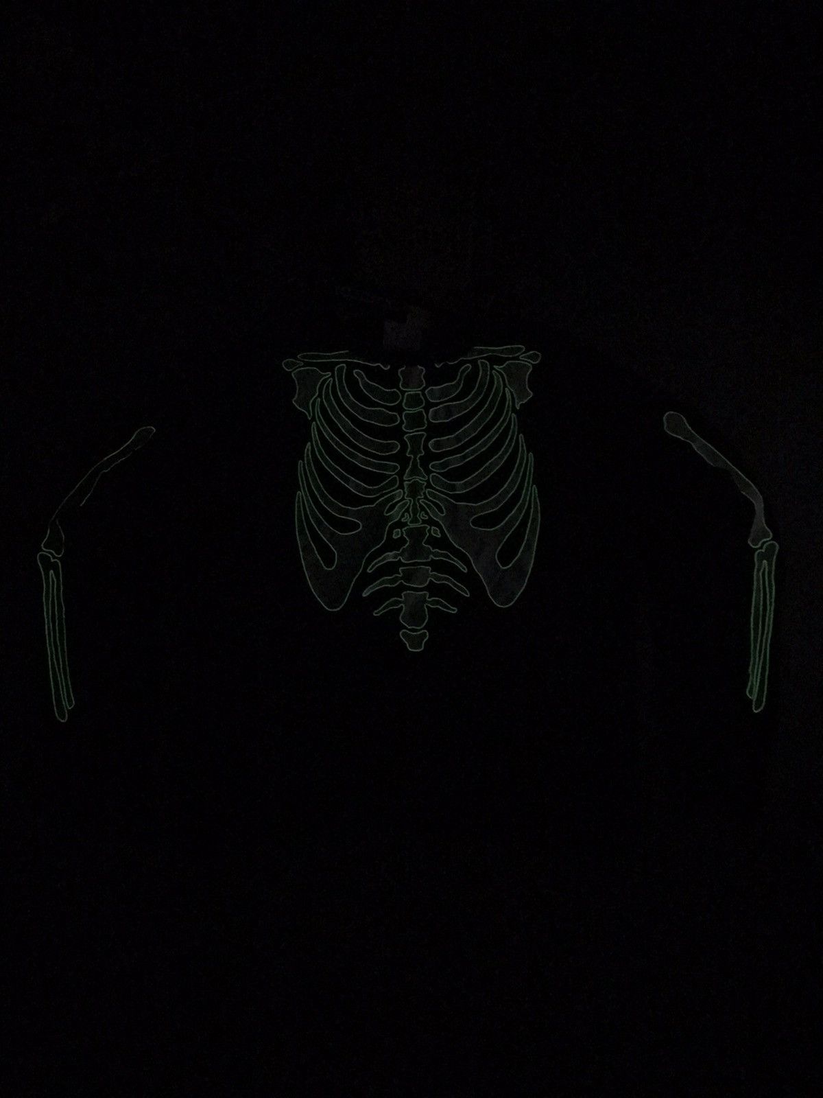 Divided DIVIDED H&M SWEATSHIRT SKELETON GLOW IN THE DARK Size US M / EU 48-50 / 2 - 3 Thumbnail
