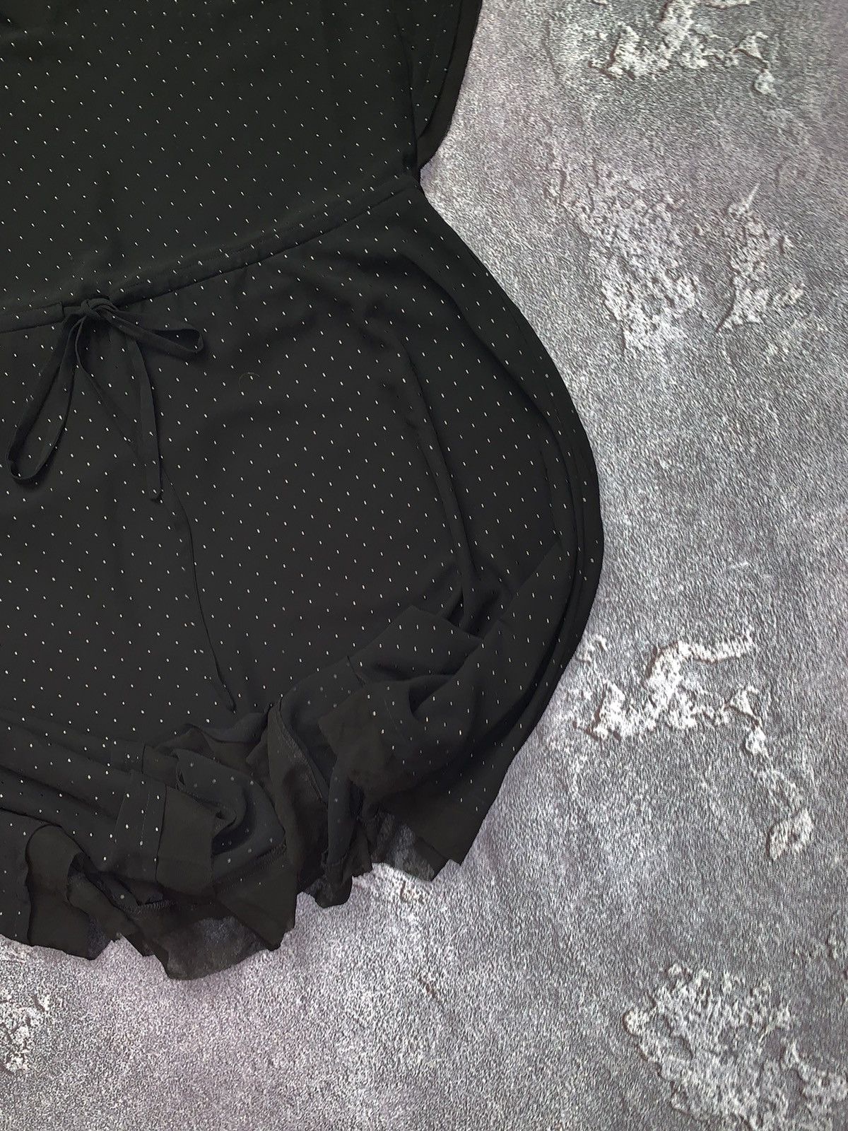 Allsaints × Japanese Brand Allsaints mesh dress black mini mode maxi dotted shirt long Size M / US 6-8 / IT 42-44 - 10 Thumbnail