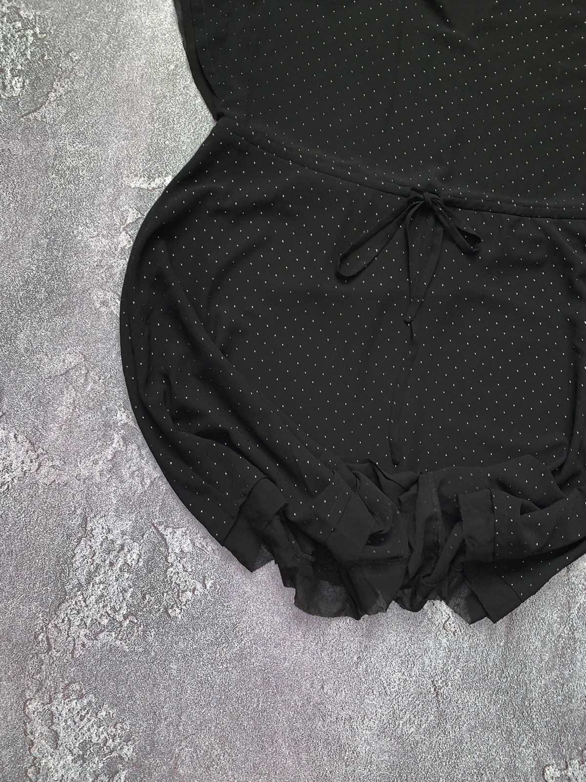 Allsaints × Japanese Brand Allsaints mesh dress black mini mode maxi dotted shirt long Size M / US 6-8 / IT 42-44 - 9 Thumbnail