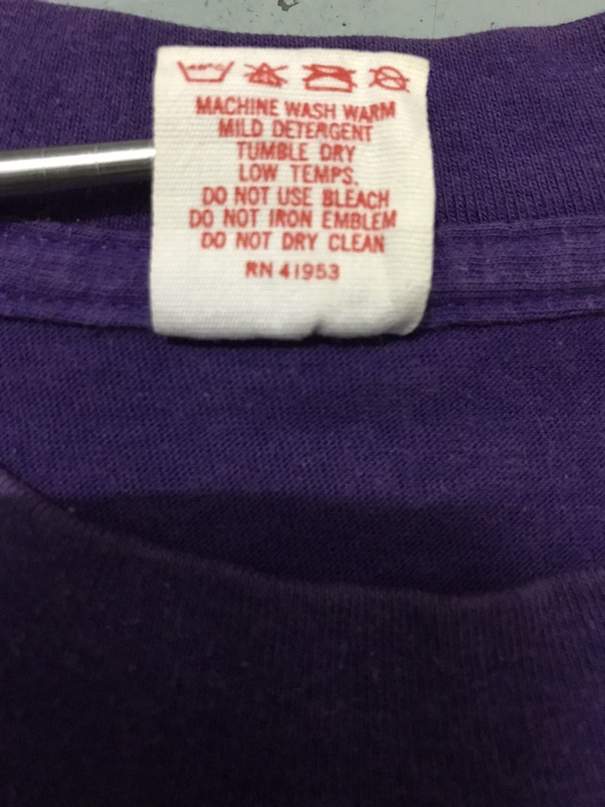 Vintage VINTAGE NYU T-SHIRT SINGLE STICH Size US XL / EU 56 / 4 - 10 Thumbnail