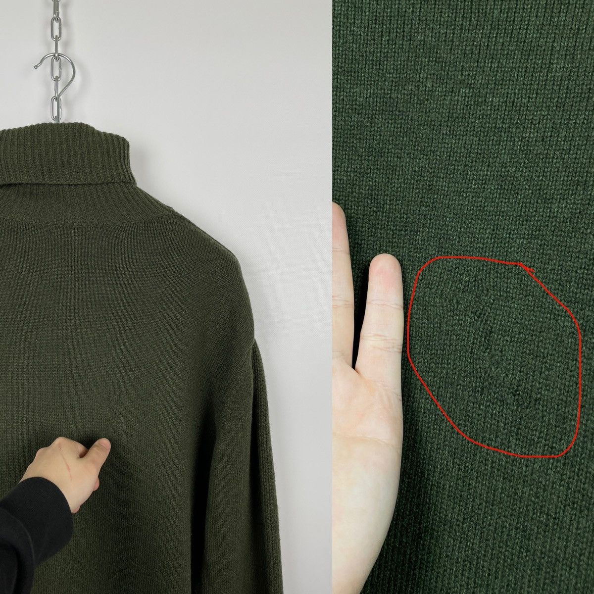 Stella McCartney Stella McCartney Women’s High-neck Cashmere Sweater Size M / US 6-8 / IT 42-44 - 9 Thumbnail