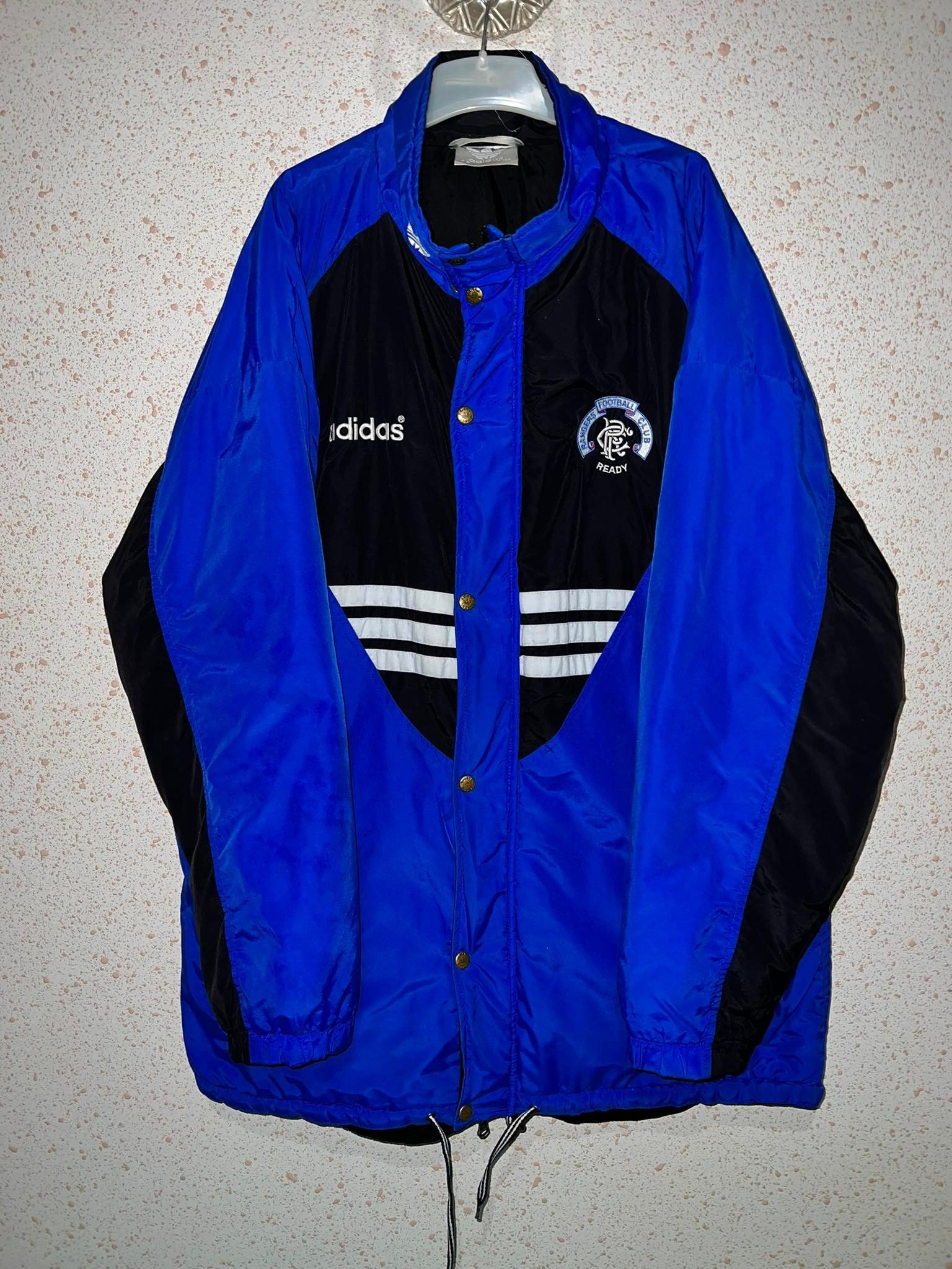 Adidas Rangers FC 1992/94 Bench Coat 