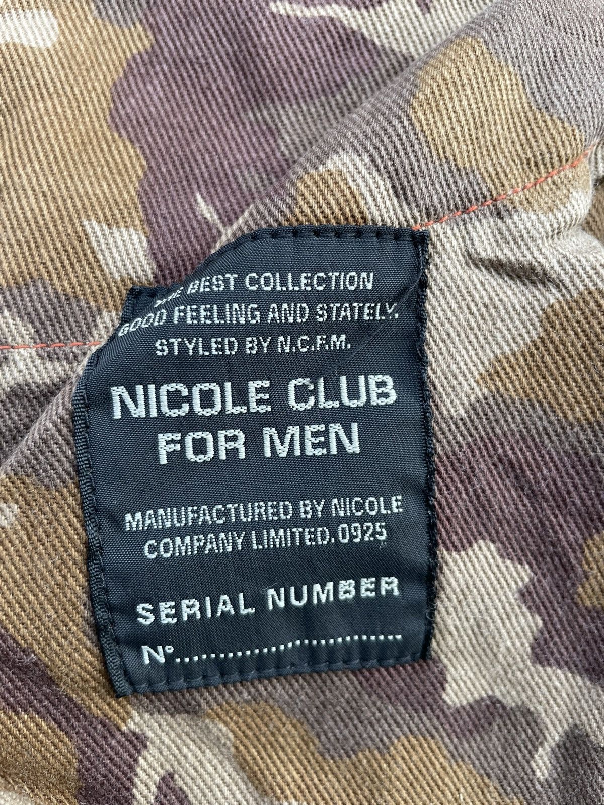 Japanese Brand Nicole Club For Men Jeans Size US 30 / EU 46 - 16 Thumbnail