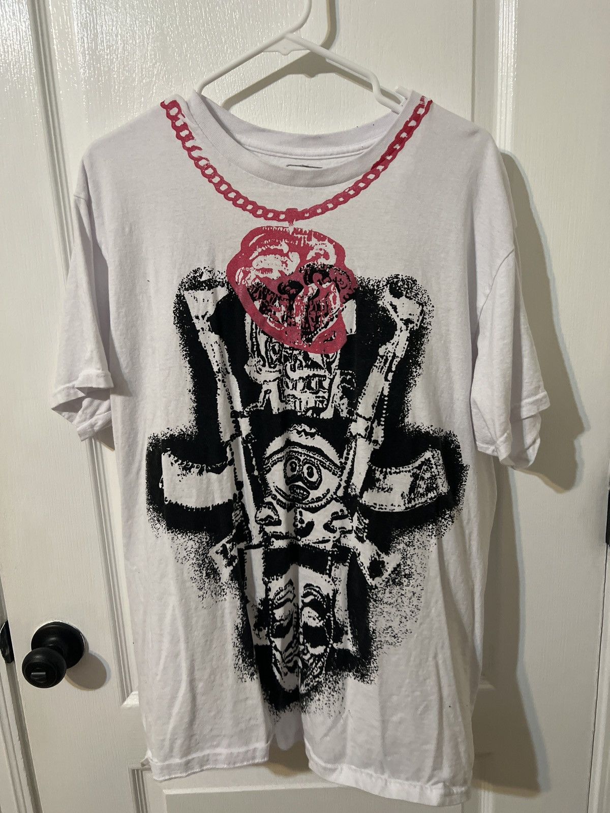914NY Rare Troll Face Chain Shirt