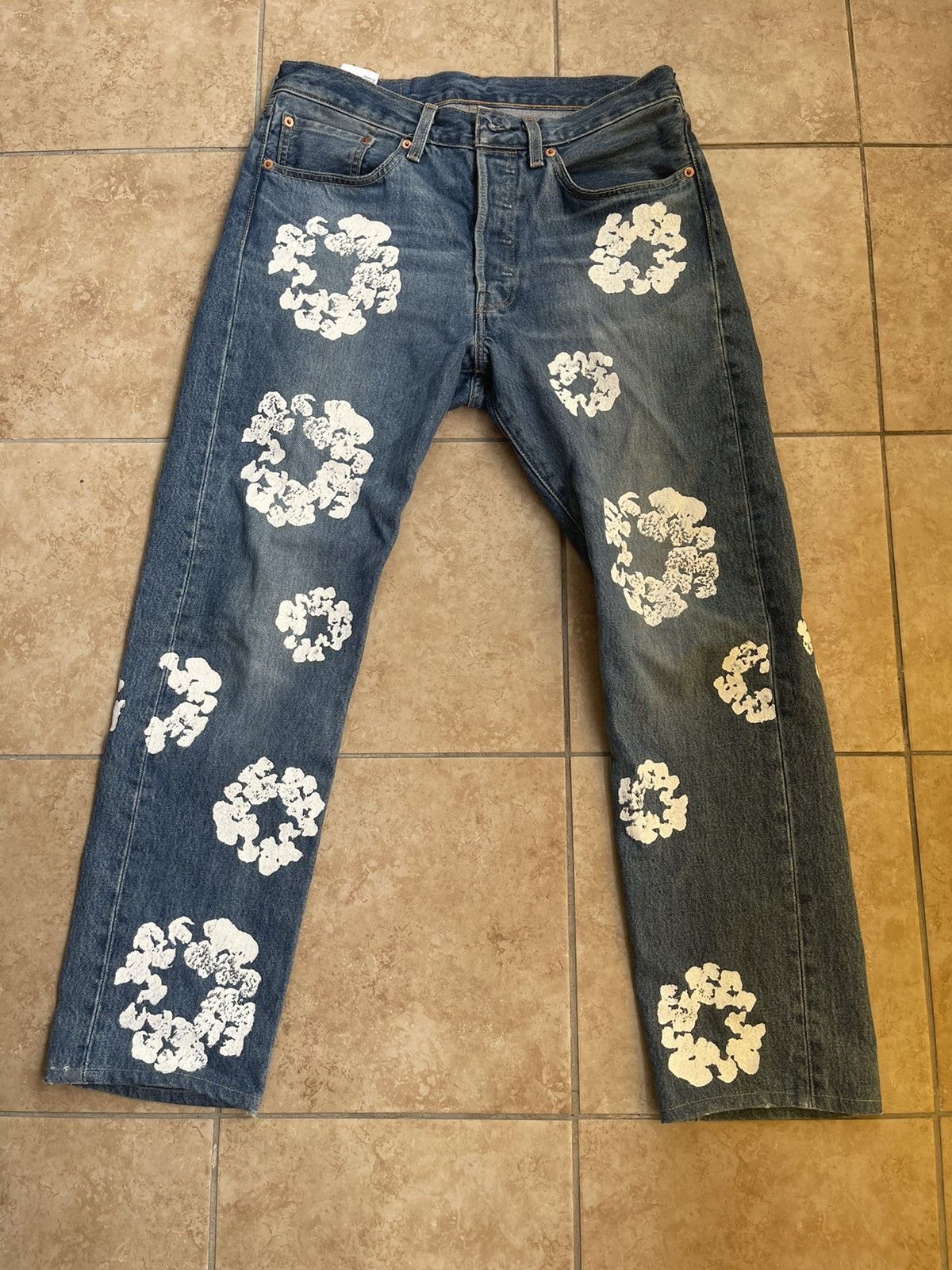 DENIM TEARS Denim tears XOur legacy X 2pac Levi'S 501 Denim | Grailed