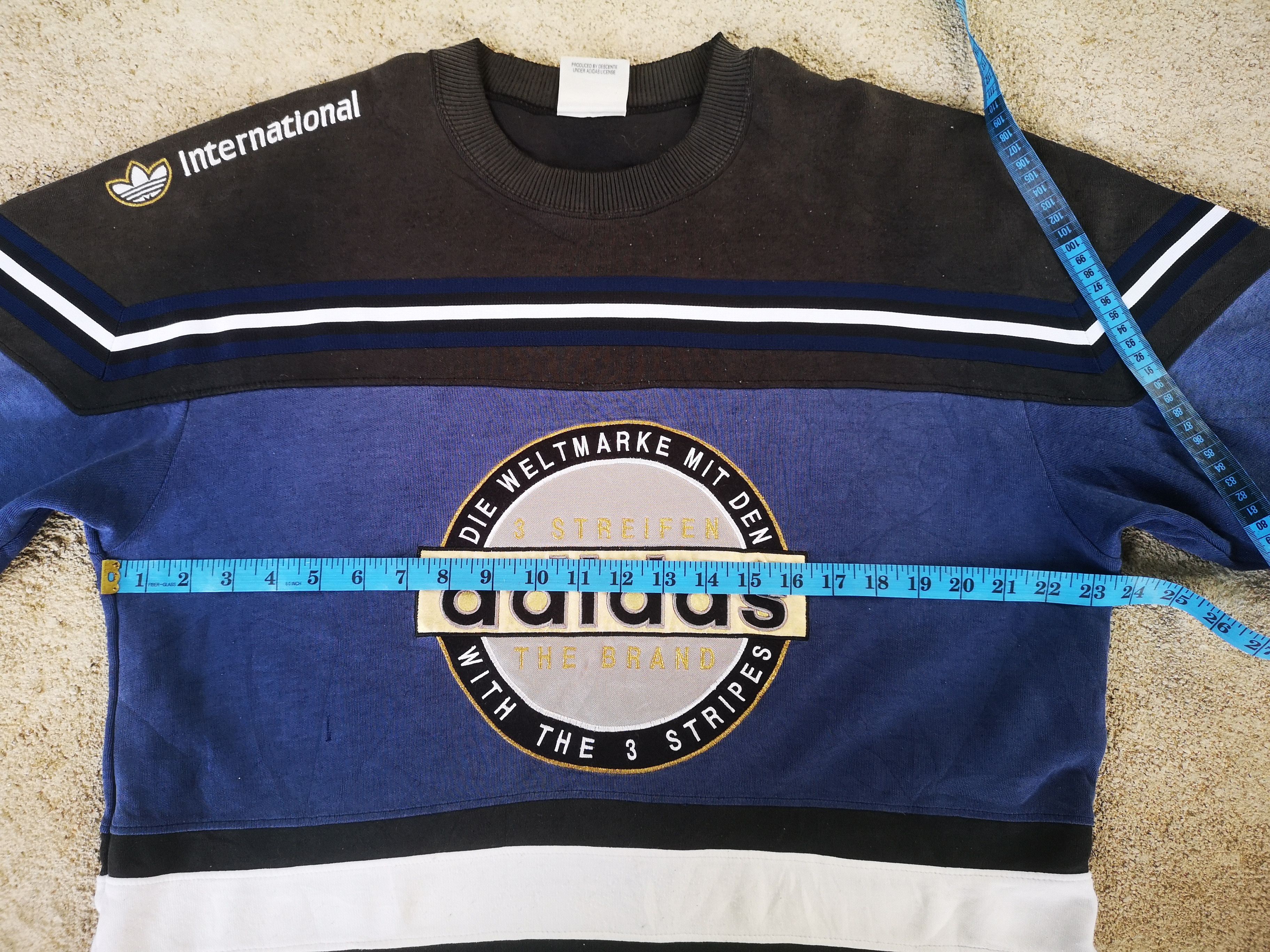 Adidas Vintage Adidas Die Weltmarke Mit Den Big Logo Size US L / EU 52-54 / 3 - 15 Thumbnail