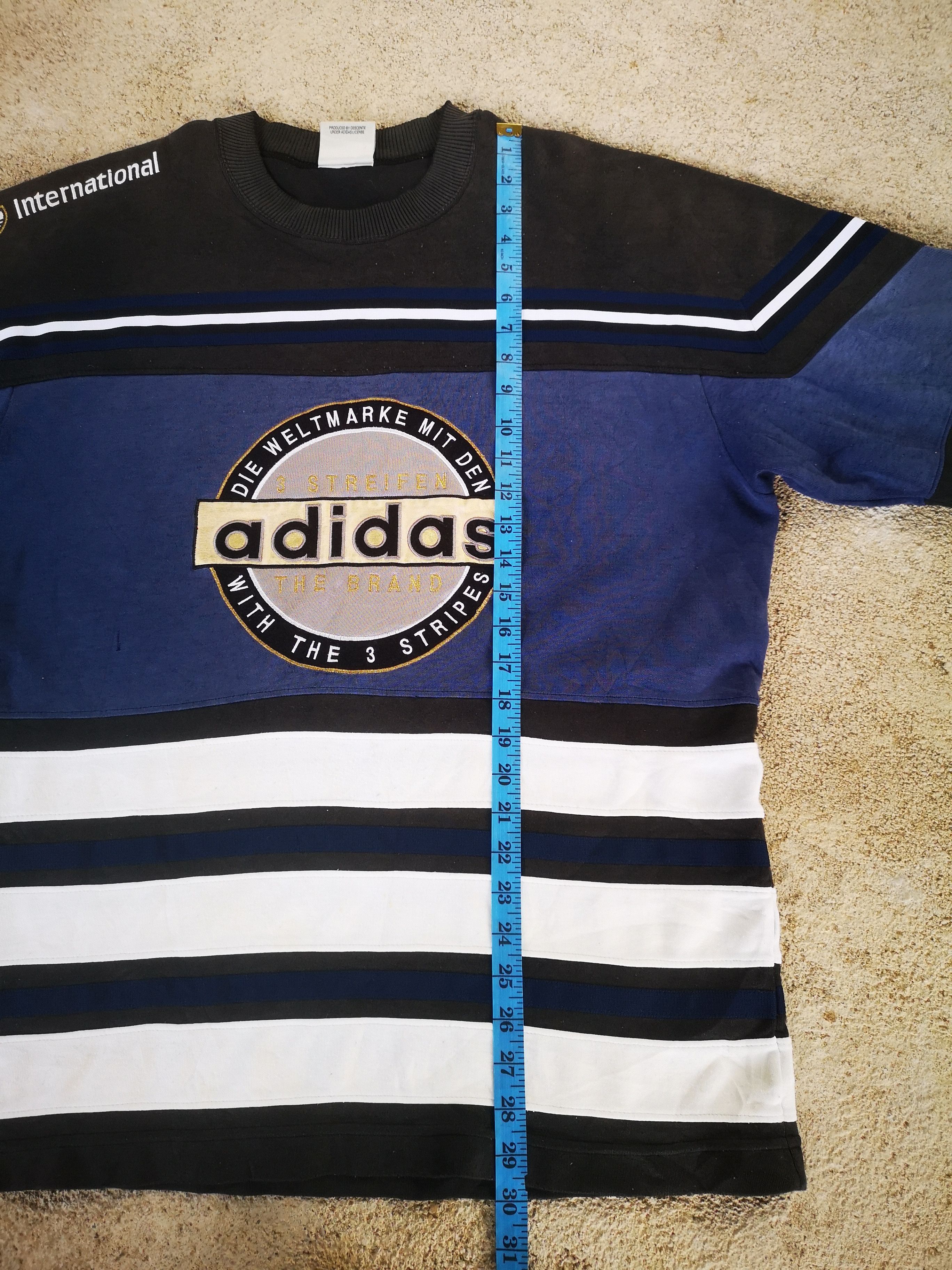 Adidas Vintage Adidas Die Weltmarke Mit Den Big Logo Size US L / EU 52-54 / 3 - 16 Thumbnail