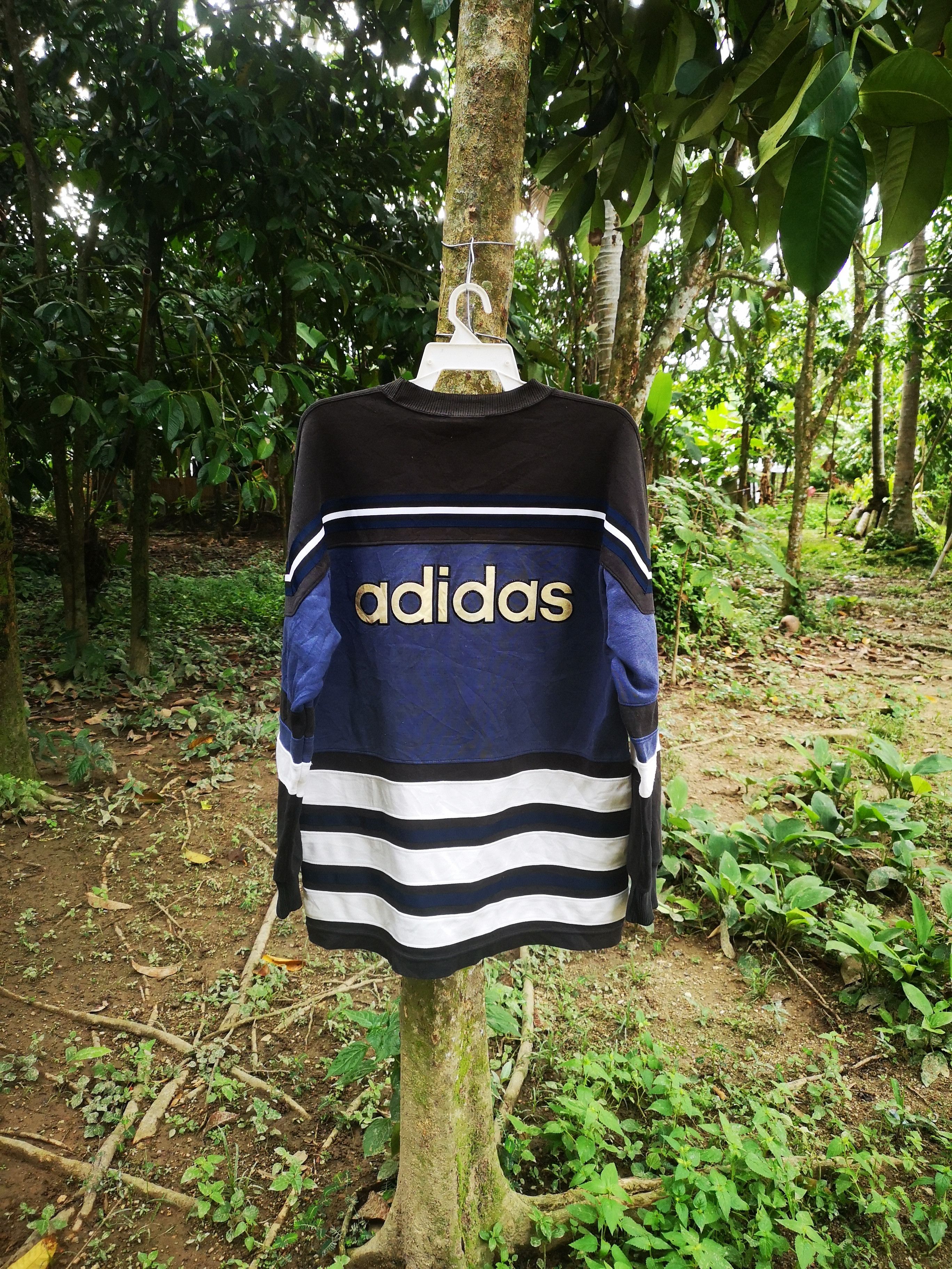Adidas Vintage Adidas Die Weltmarke Mit Den Big Logo Size US L / EU 52-54 / 3 - 2 Thumbnail
