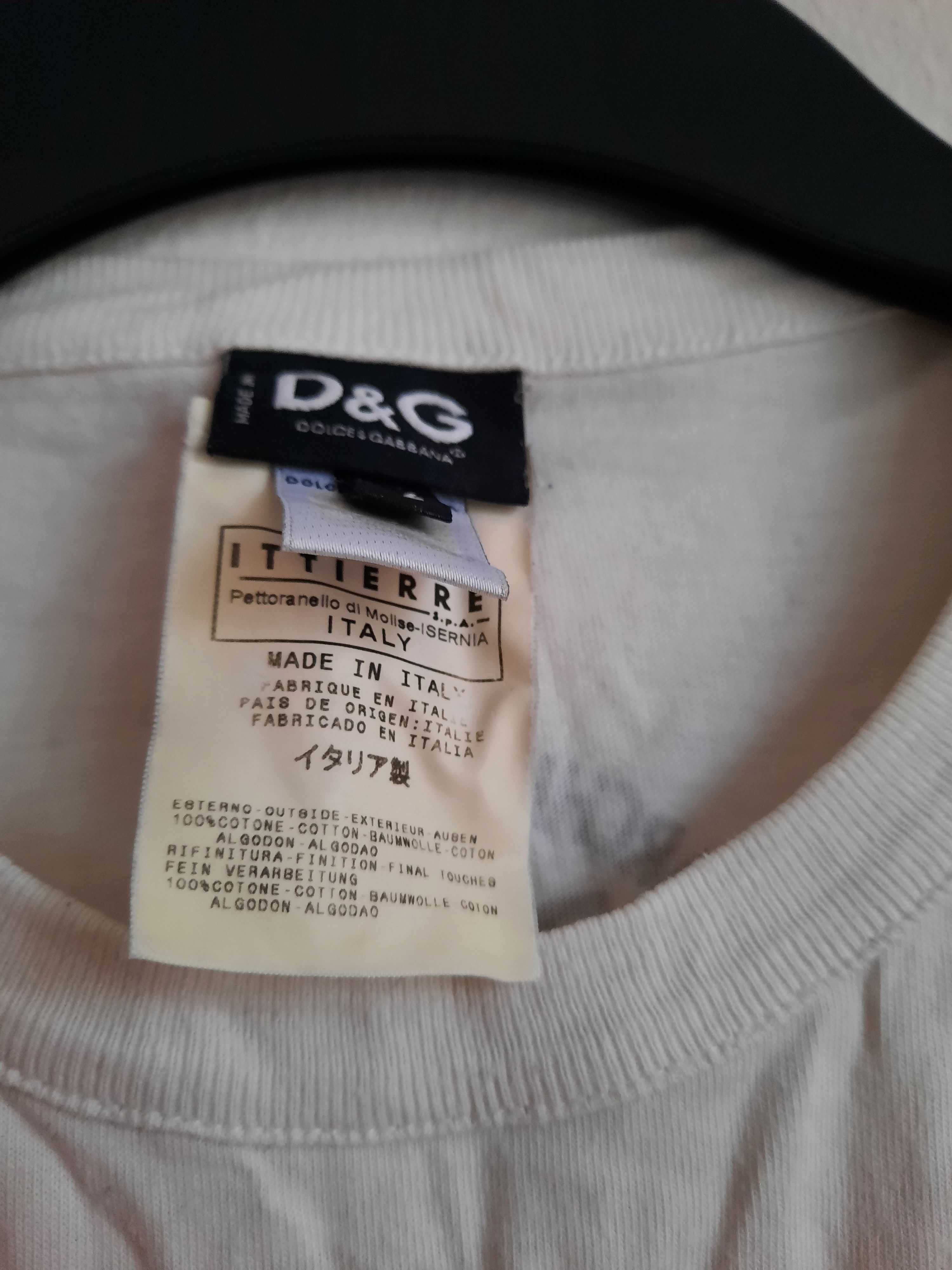 Dolce & Gabbana AW03 D&G Dolce&Gabbana Runway Rapper T-Shirt Size M Size US M / EU 48-50 / 2 - 7 Thumbnail