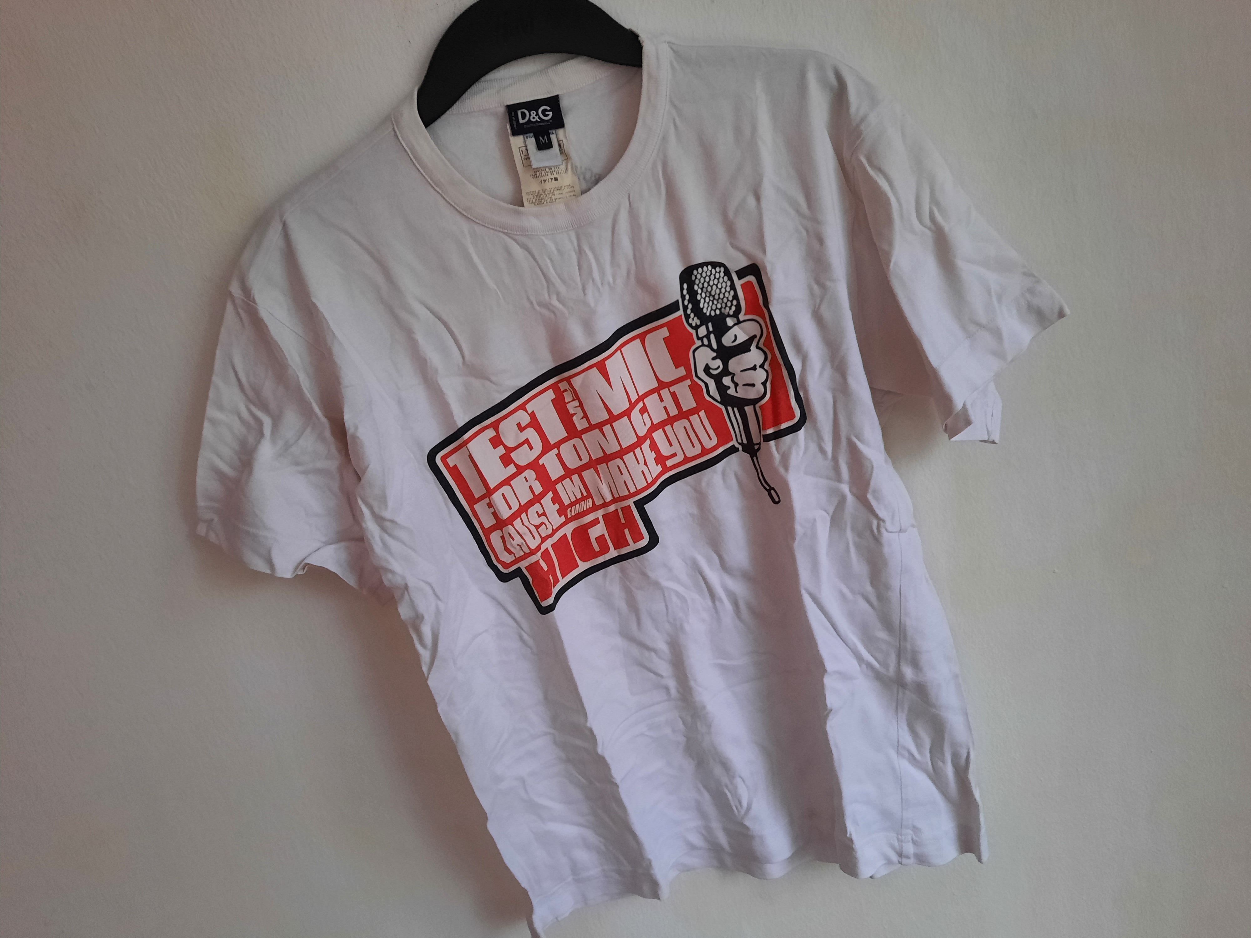 Dolce & Gabbana AW03 D&G Dolce&Gabbana Runway Rapper T-Shirt Size M Size US M / EU 48-50 / 2 - 5 Thumbnail