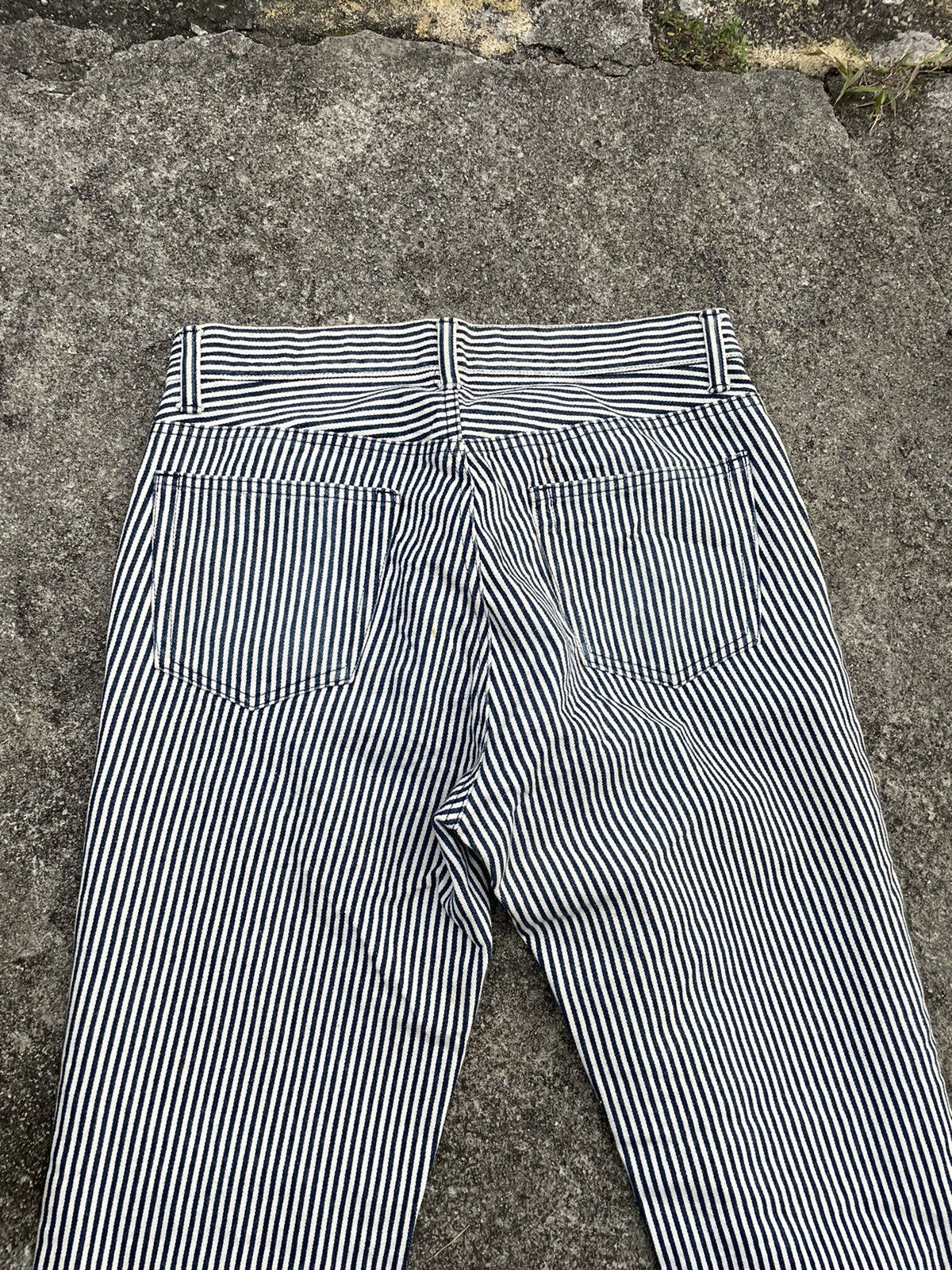 If Six Was Nine × Japanese Brand Right On Hickory Stripes Pants made in japan Size US 30 / EU 46 - 9 Thumbnail