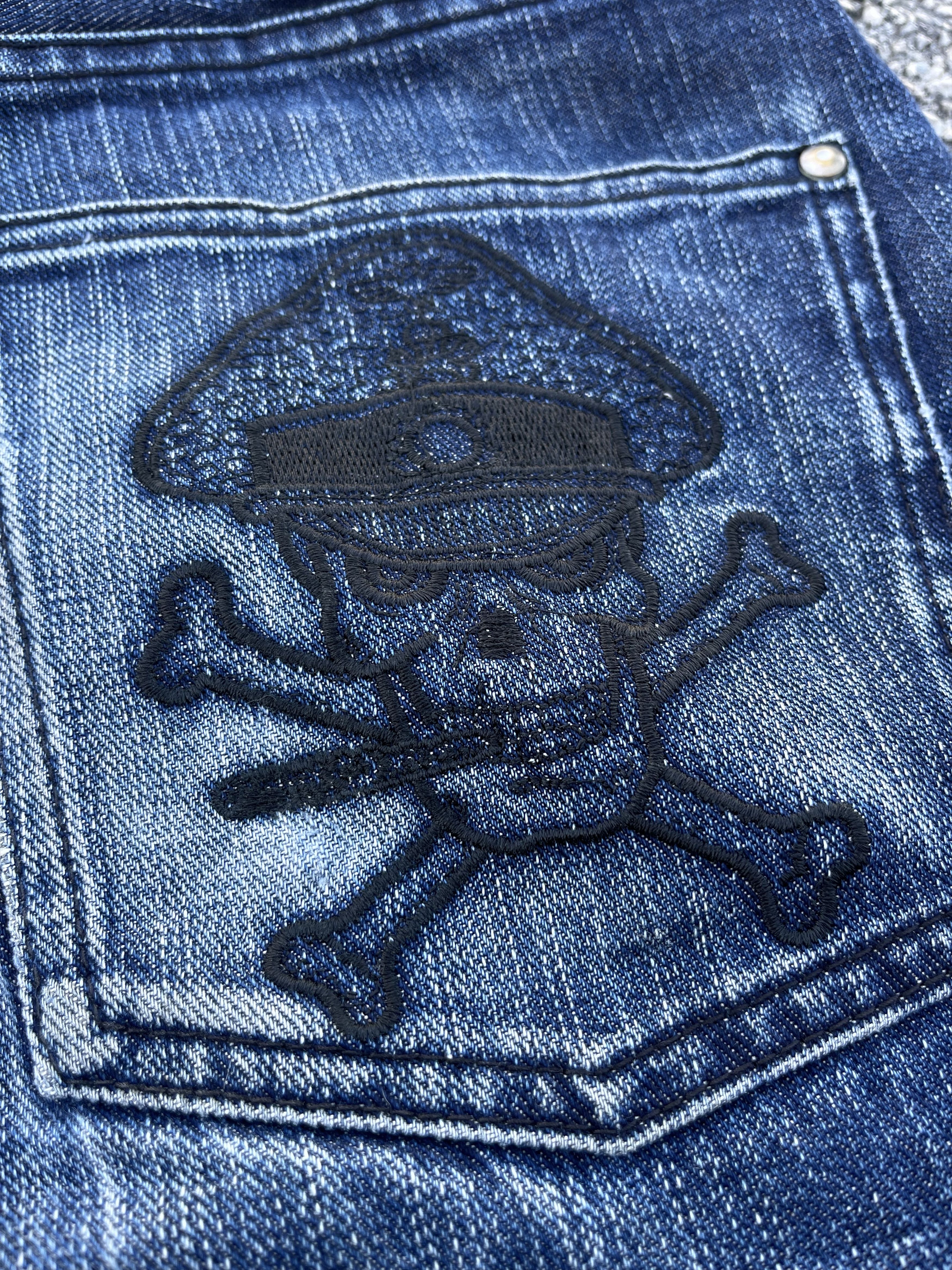 ANDSUNS × Beauty Beast × Japanese Brand Andsuns Embroidery Knife Karakuri Tamashi Style Travis Scott Size US 33 - 19 Thumbnail