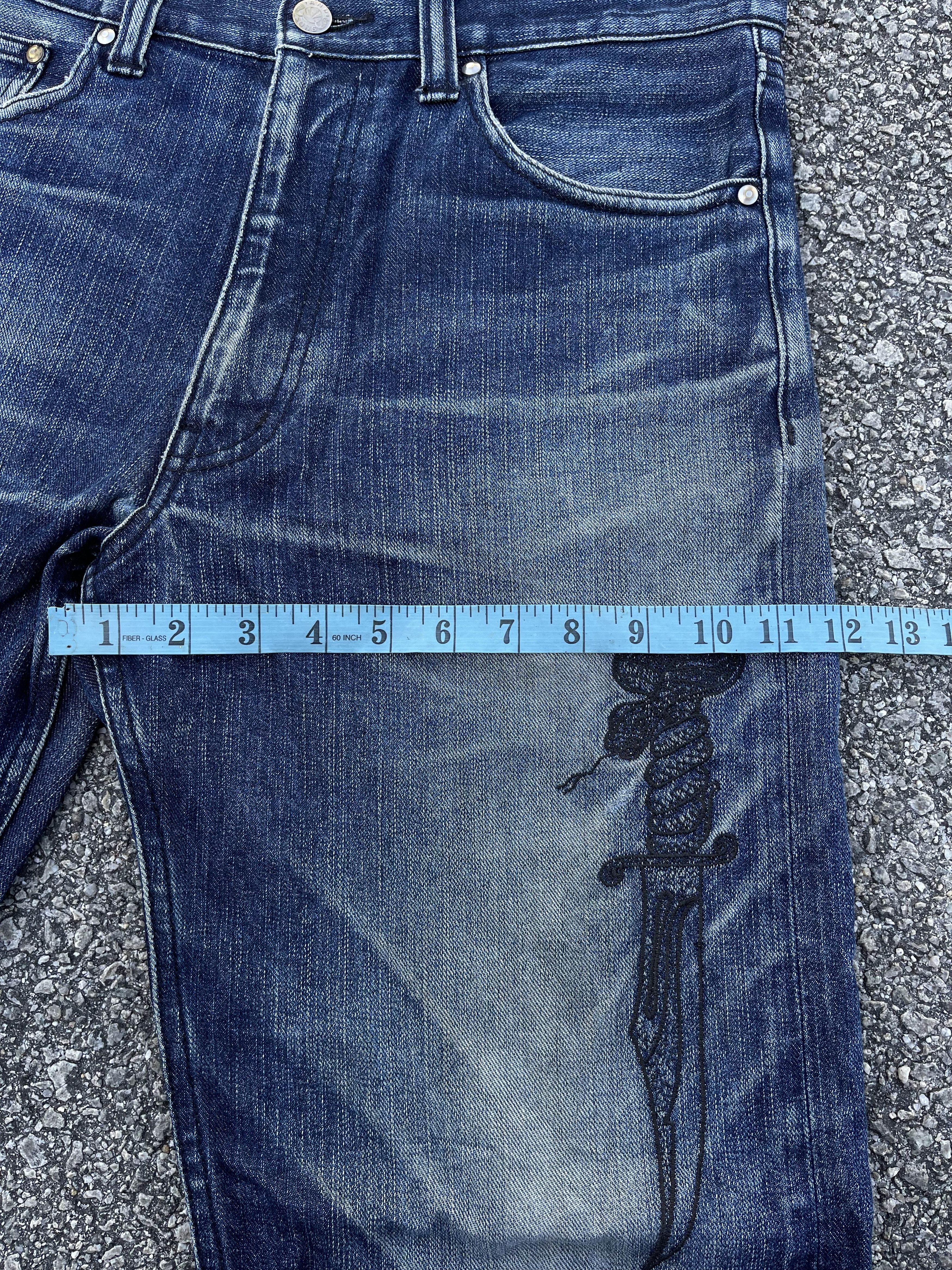 ANDSUNS × Beauty Beast × Japanese Brand Andsuns Embroidery Knife Karakuri Tamashi Style Travis Scott Size US 33 - 13 Thumbnail