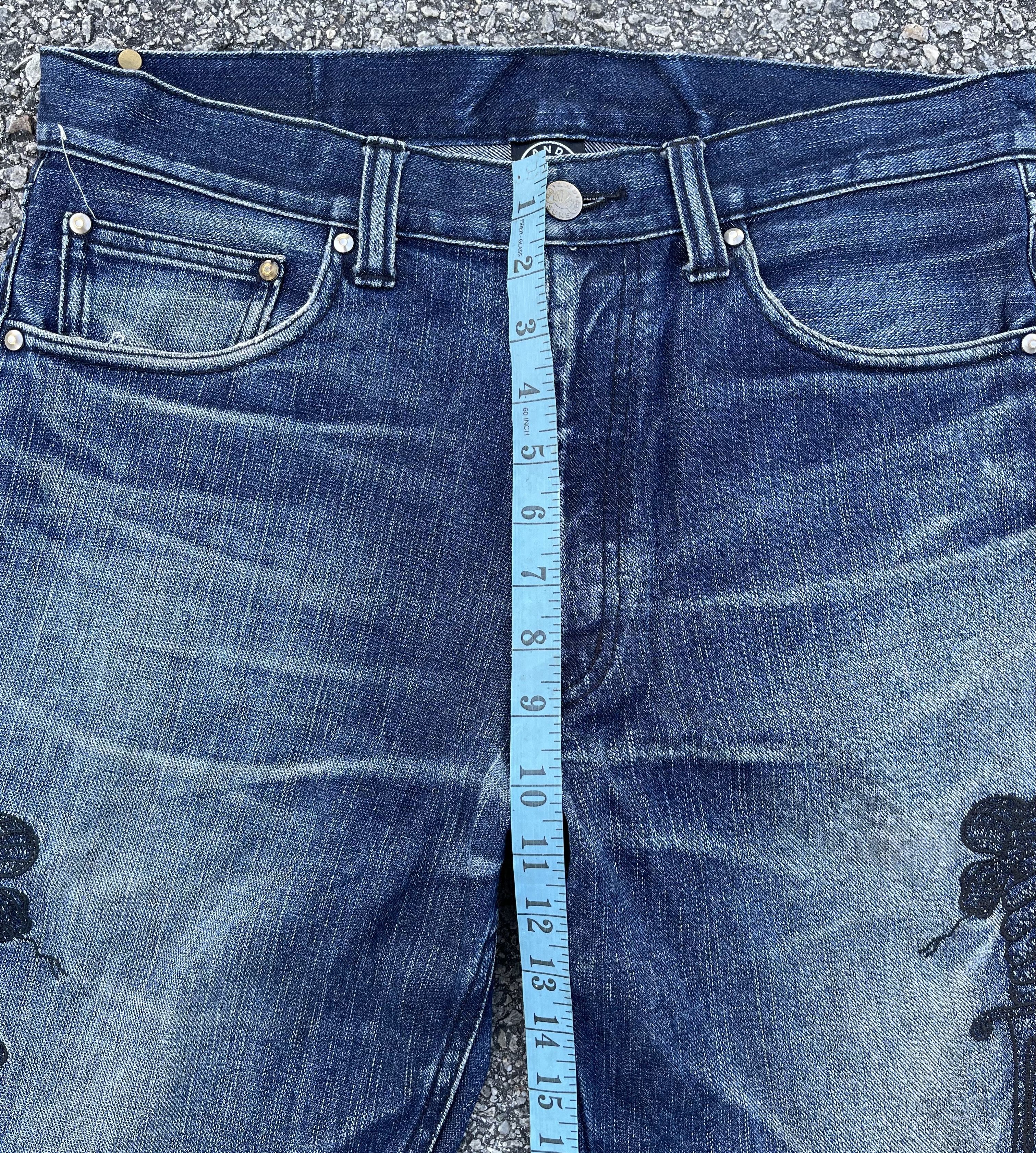 ANDSUNS × Beauty Beast × Japanese Brand Andsuns Embroidery Knife Karakuri Tamashi Style Travis Scott Size US 33 - 10 Thumbnail