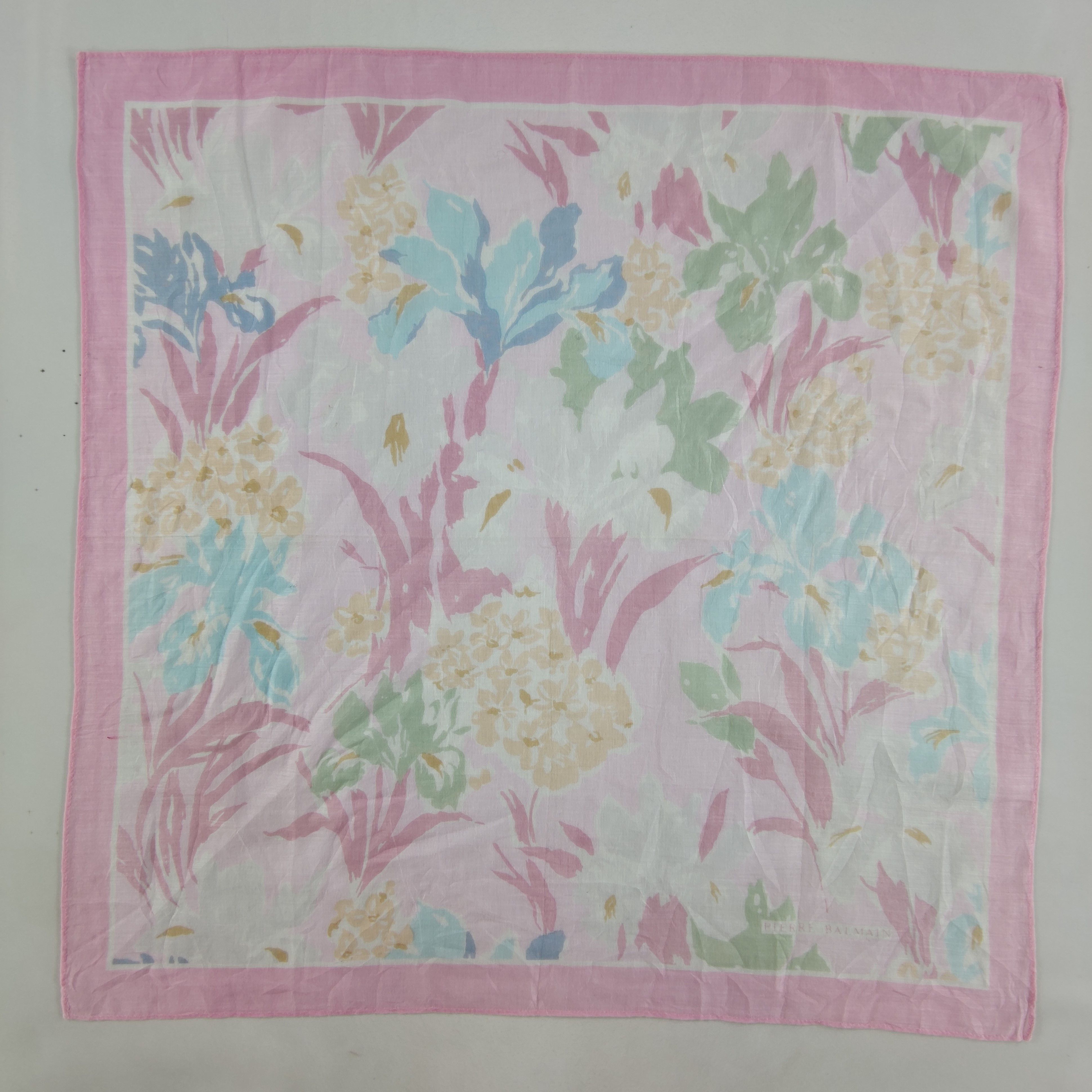 Pierre Balmain × Vintage Pierre Balmain Handkerchief/Neckerchief/Bandana Size ONE SIZE - 2 Thumbnail