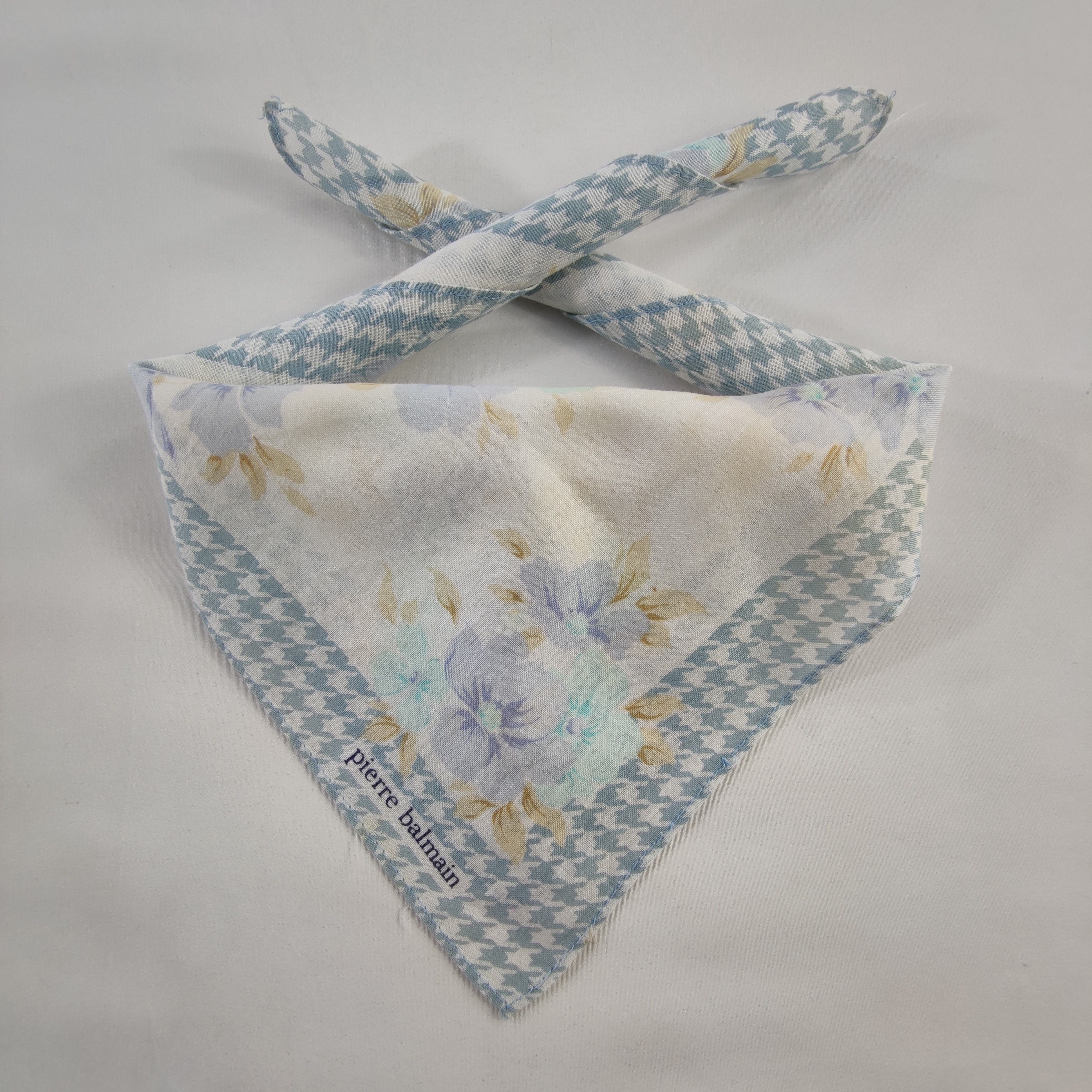 Pierre Balmain × Vintage Pierre Balmain Handkerchief/Neckerchief/Bandana HC104 Size ONE SIZE - 1 Thumbnail