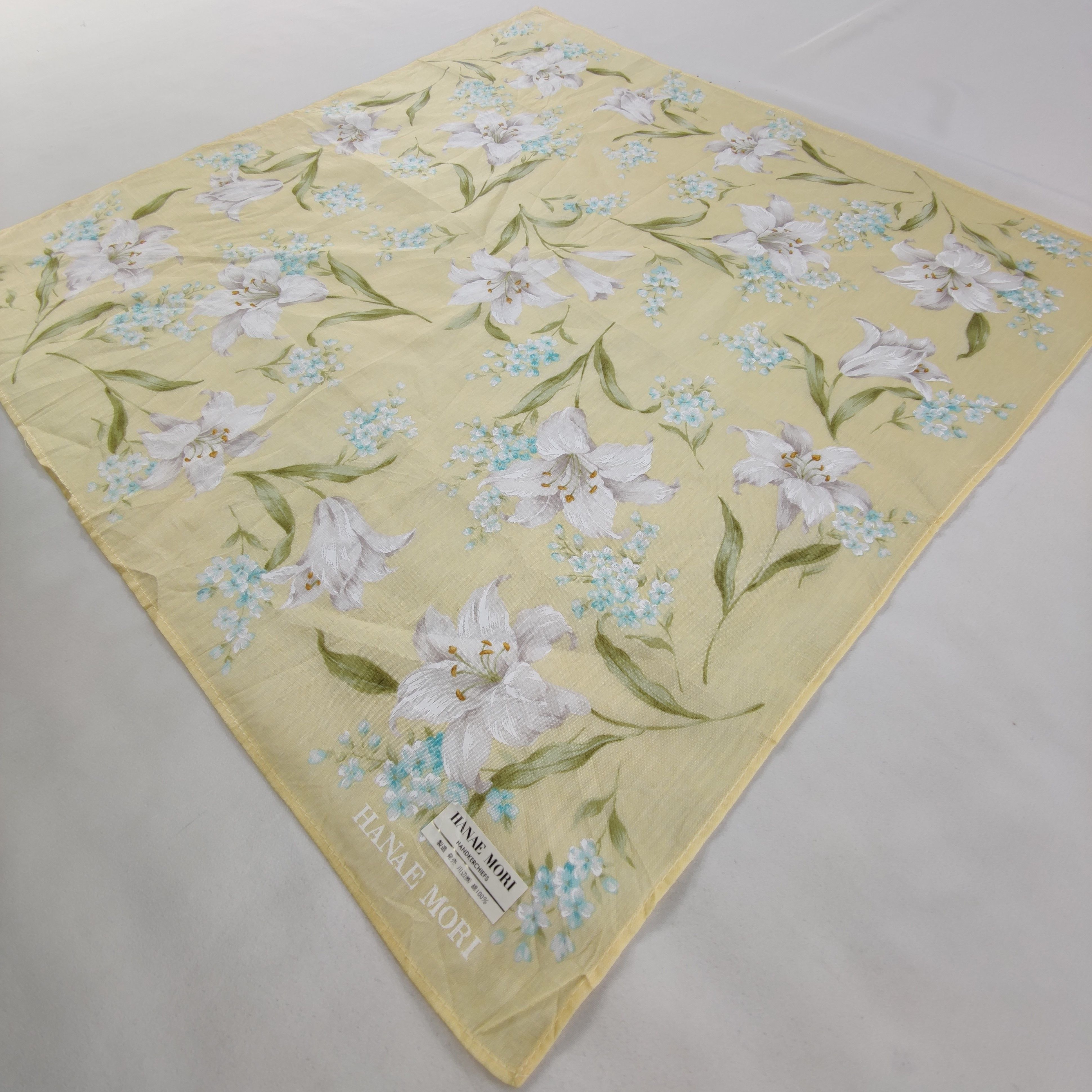 Hanae Mori Hanae Mori Handkerchief/Neckerchief/Bandana HC273 Size ONE SIZE - 3 Thumbnail