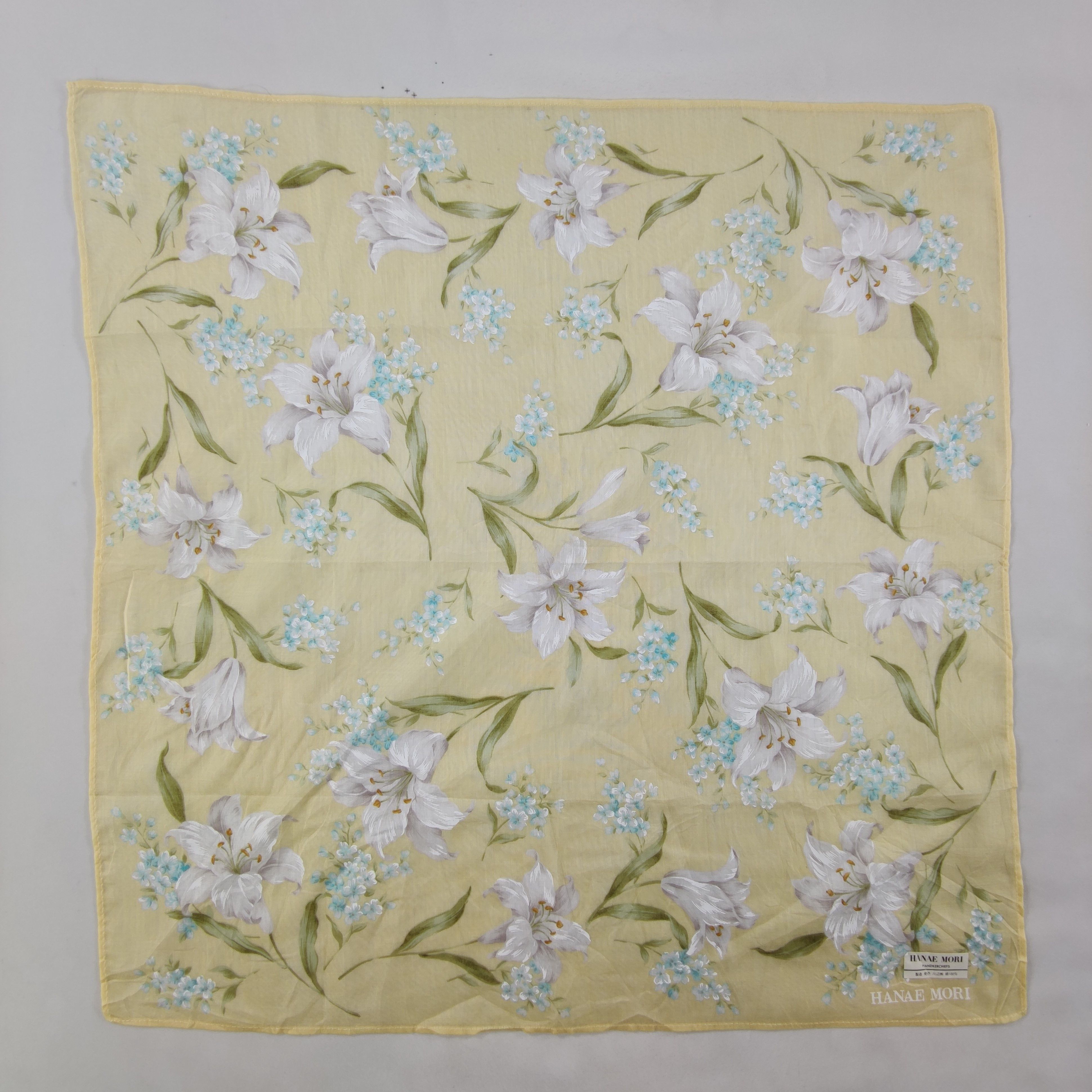 Hanae Mori Hanae Mori Handkerchief/Neckerchief/Bandana HC273 Size ONE SIZE - 2 Thumbnail