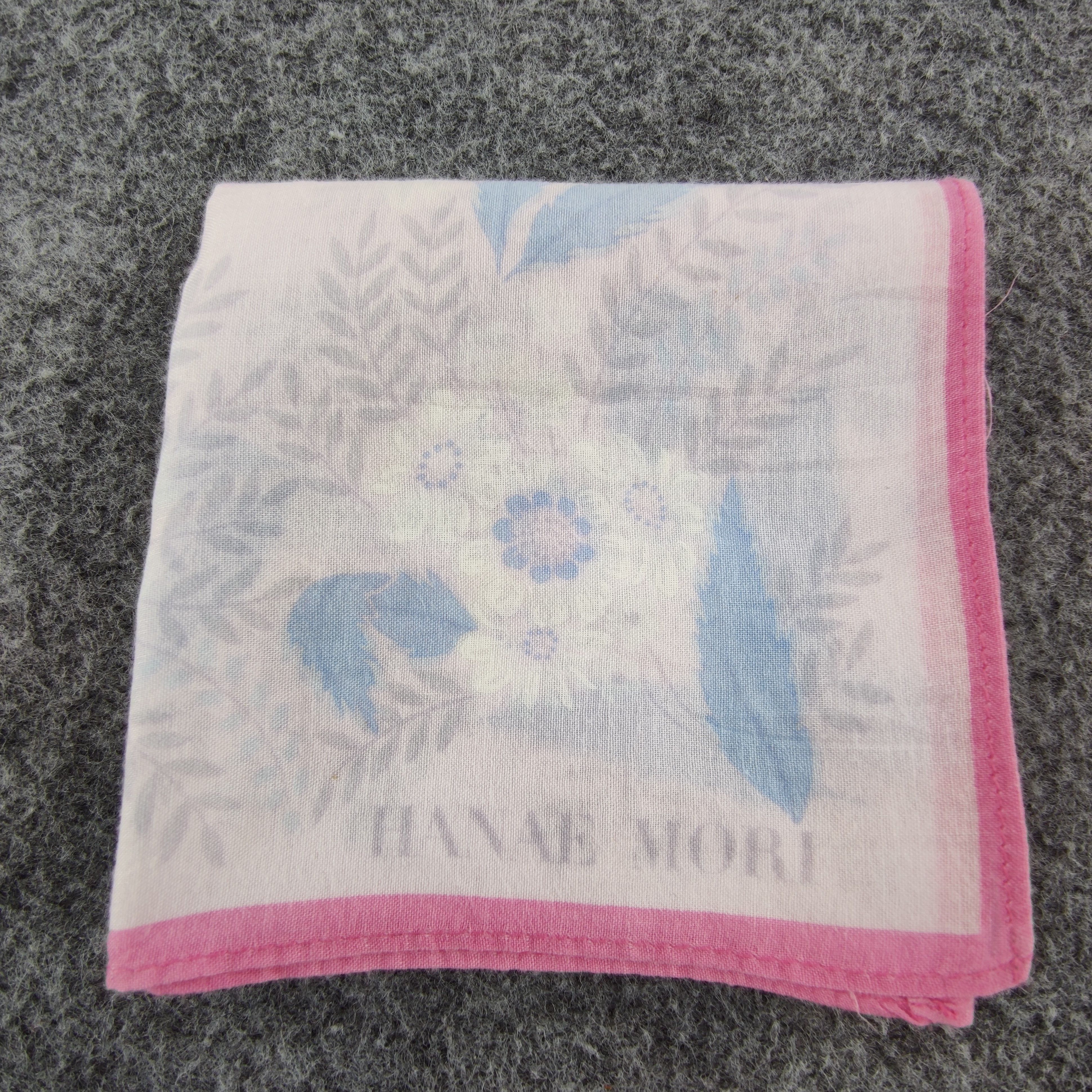 Hanae Mori Hanae Mori Handkerchief/Neckerchief/Bandana HC443 Size ONE SIZE - 7 Thumbnail