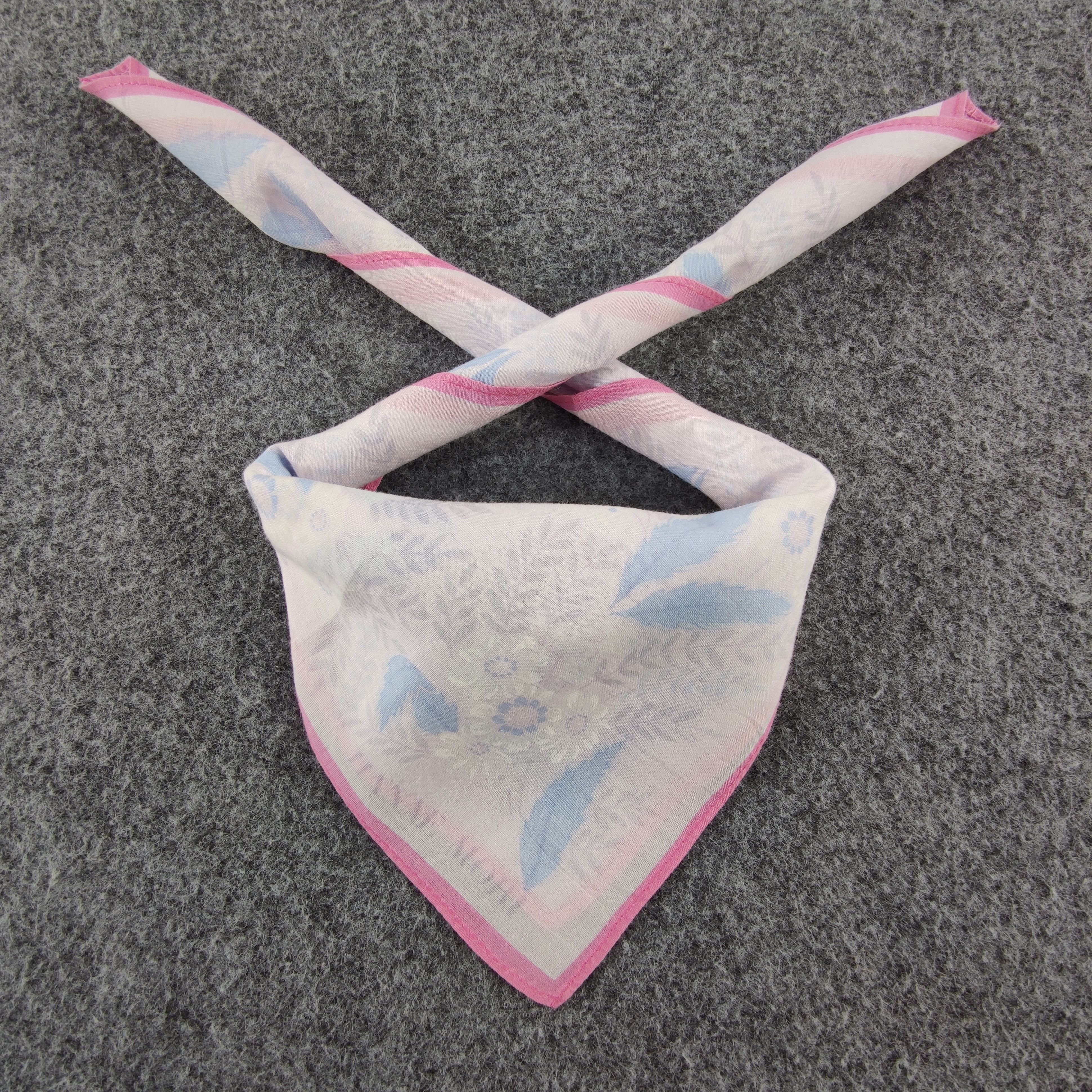 Hanae Mori Hanae Mori Handkerchief/Neckerchief/Bandana HC443 Size ONE SIZE - 1 Thumbnail