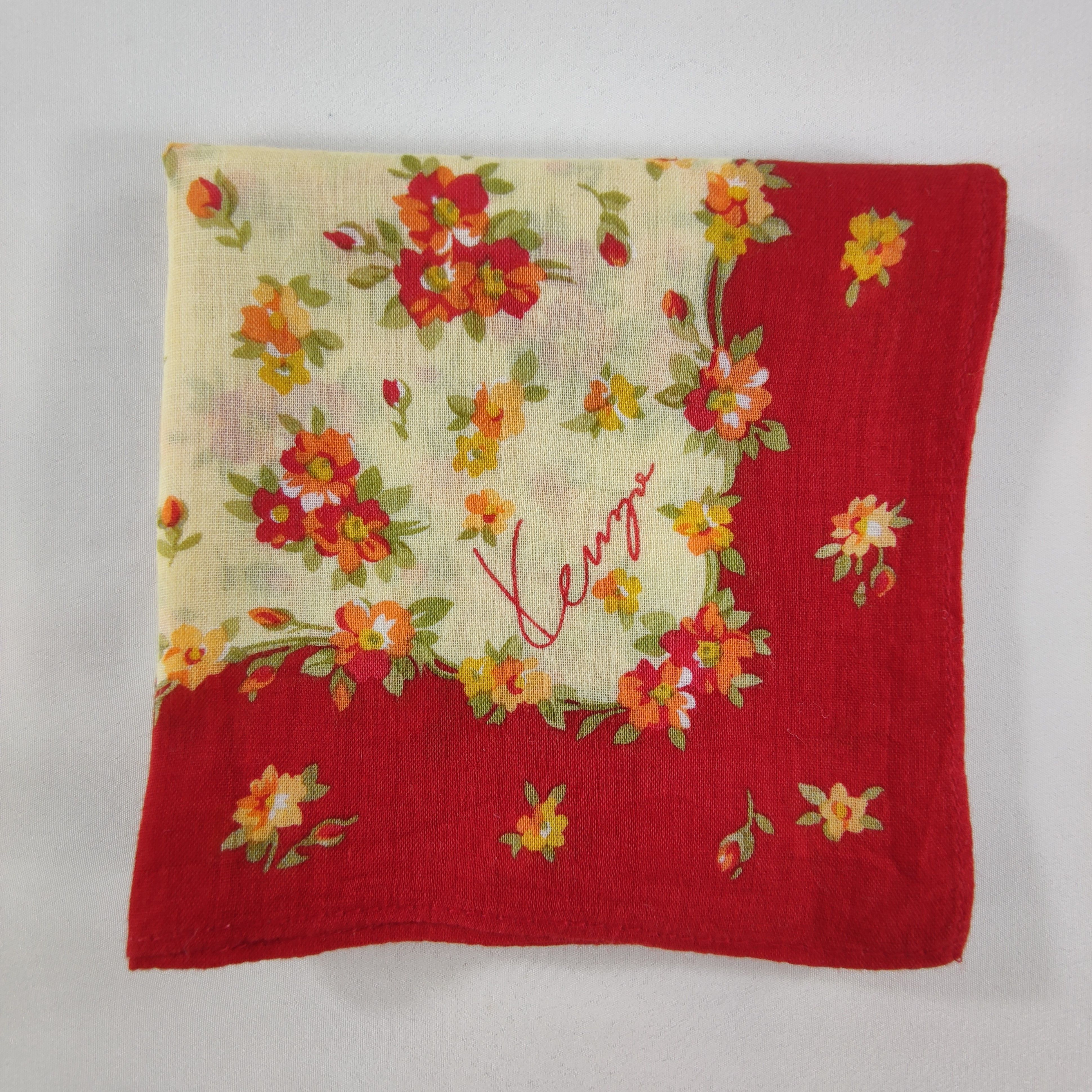 Kenzo × Vintage Kenzo Handkerchief/Neckerchief/Bandana HC254 Size ONE SIZE - 4 Thumbnail