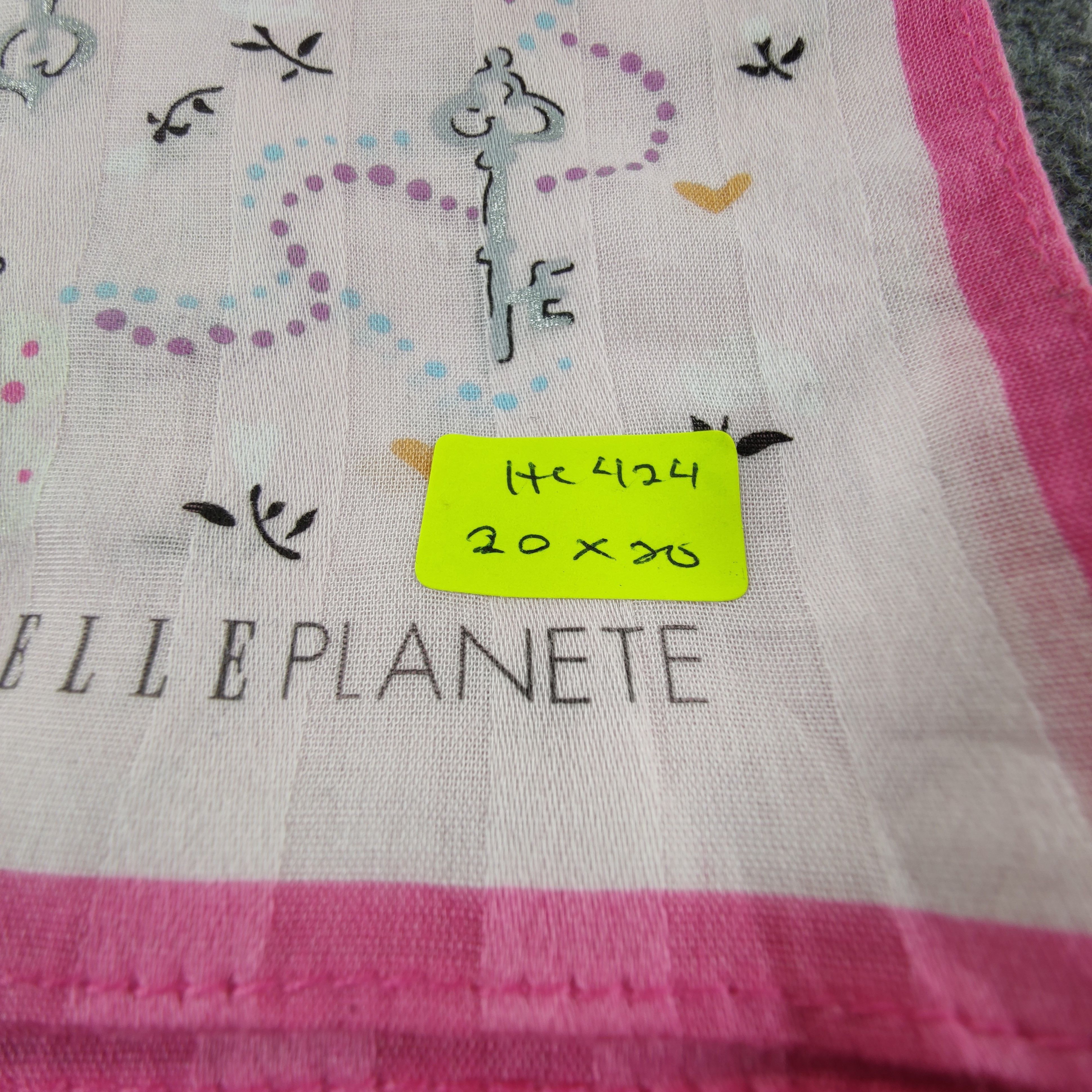 Vintage Elle Handkerchief/Neckerchief/Bandana Size ONE SIZE - 5 Thumbnail