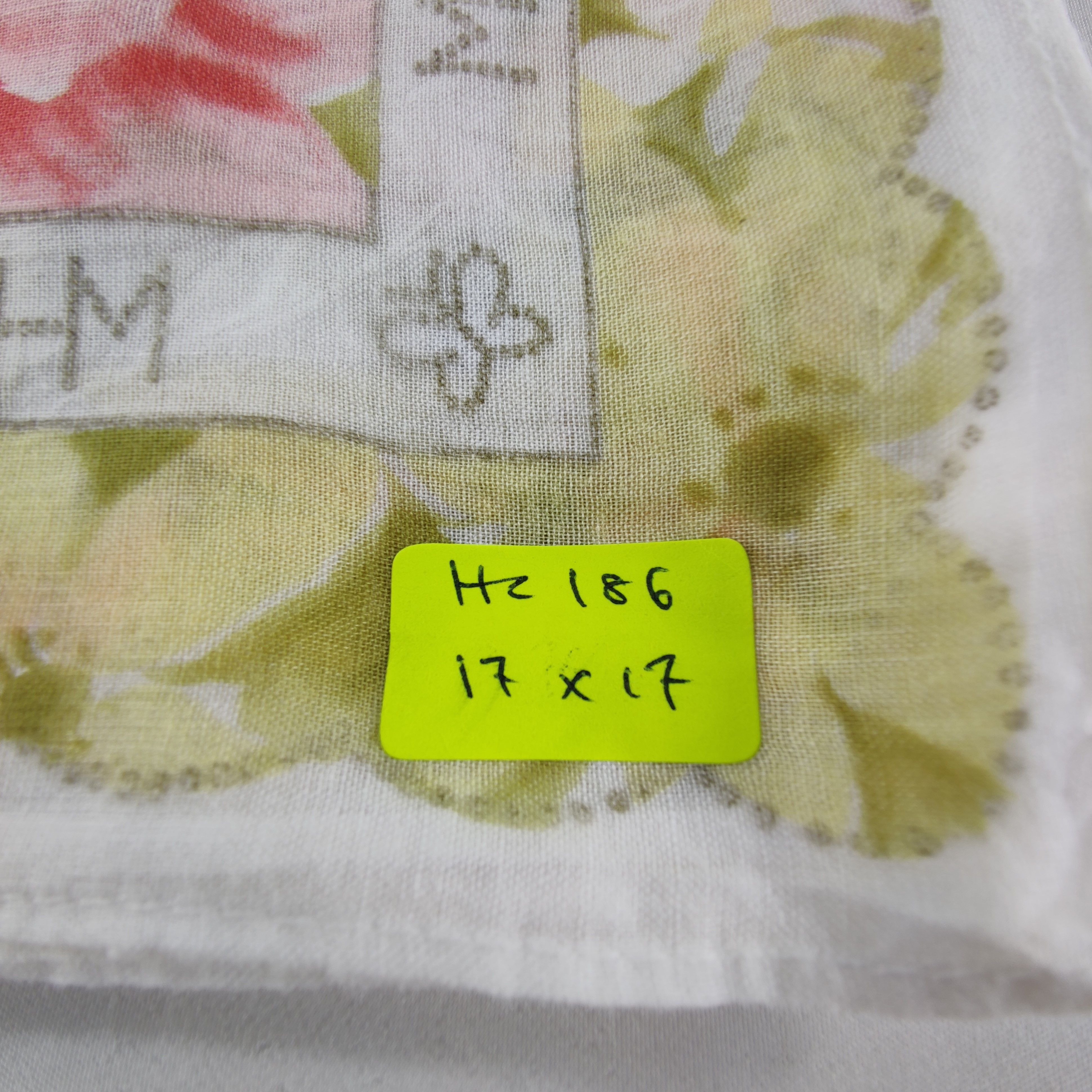 Hanae Mori Hanae Mori Handkerchief/Neckerchief/Bandana HC186 Size ONE SIZE - 5 Thumbnail