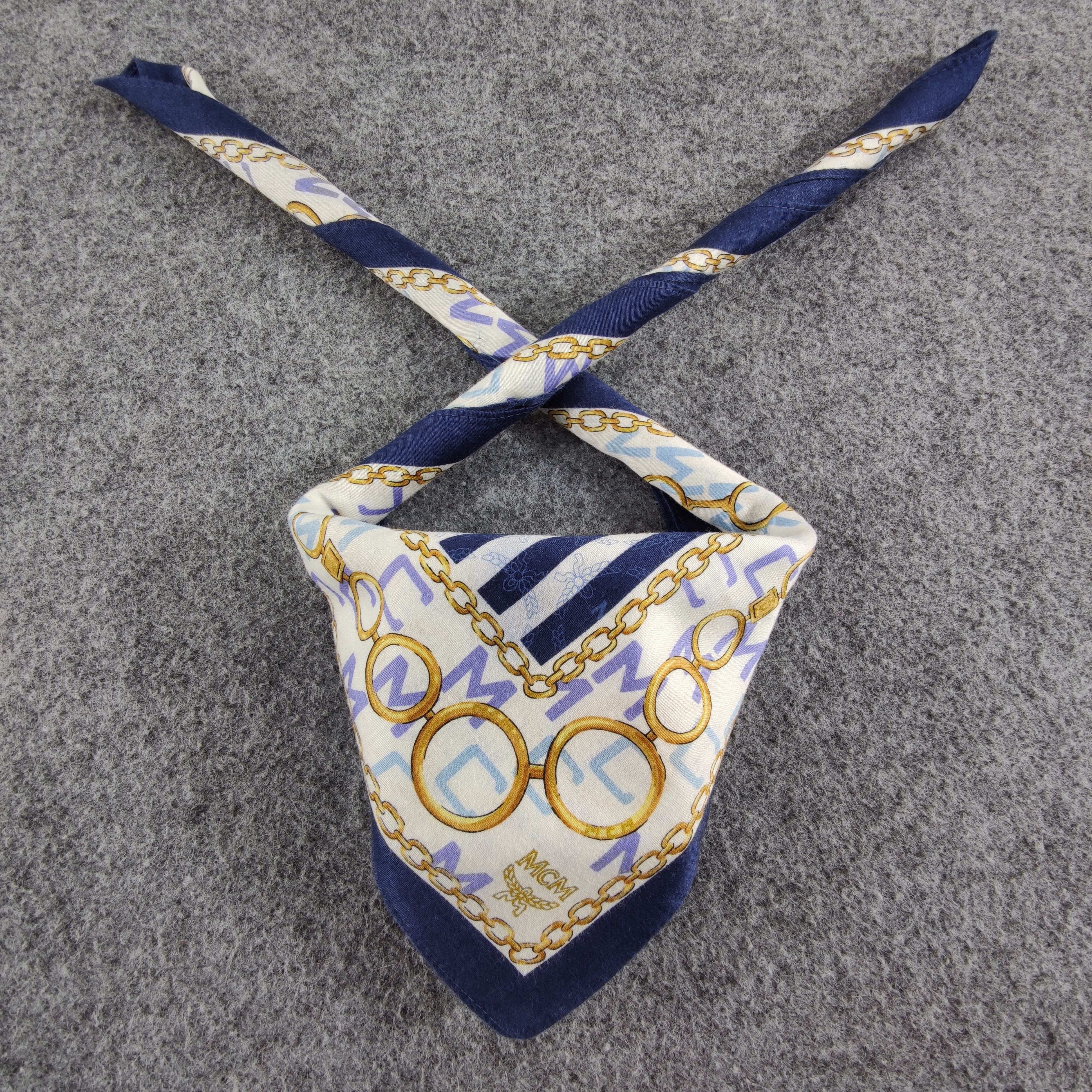 MCM × Vintage MCM Handkerchief/Neckerchief/Bandana HC417 Size ONE SIZE - 1 Thumbnail