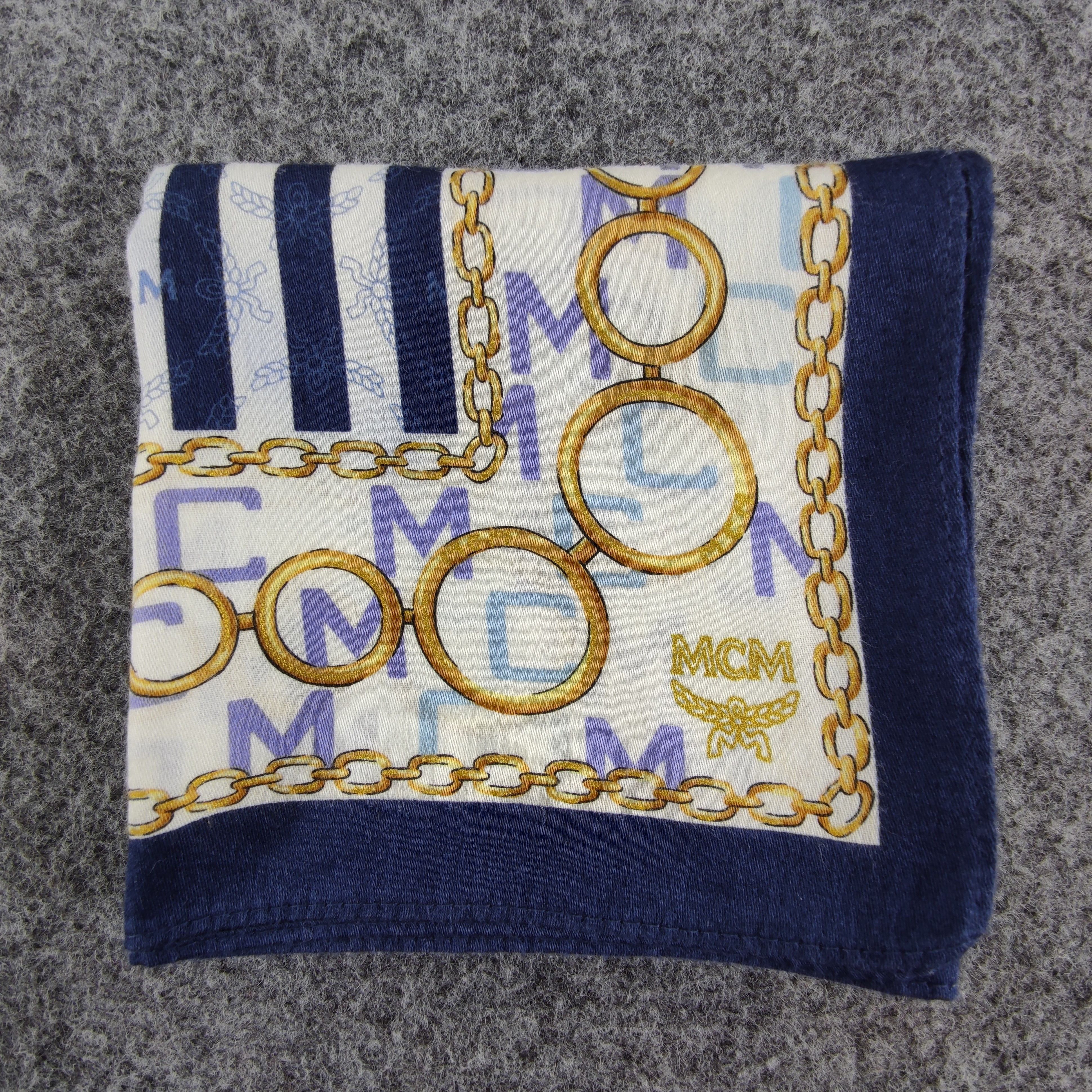 MCM × Vintage MCM Handkerchief/Neckerchief/Bandana HC417 Size ONE SIZE - 4 Thumbnail