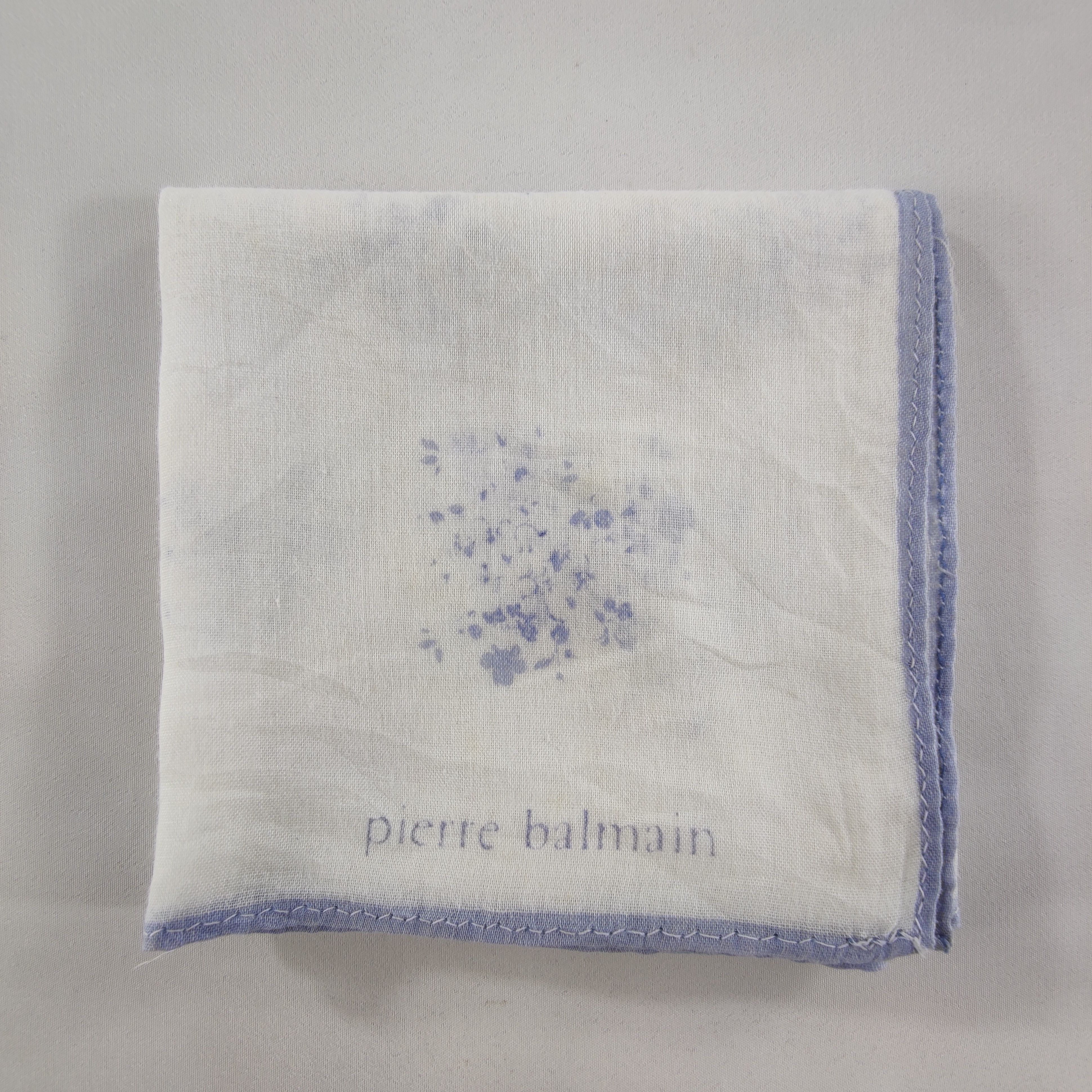 Pierre Balmain × Vintage Pierre Balmain Handkerchief/Neckerchief/Bandana Size ONE SIZE - 5 Thumbnail