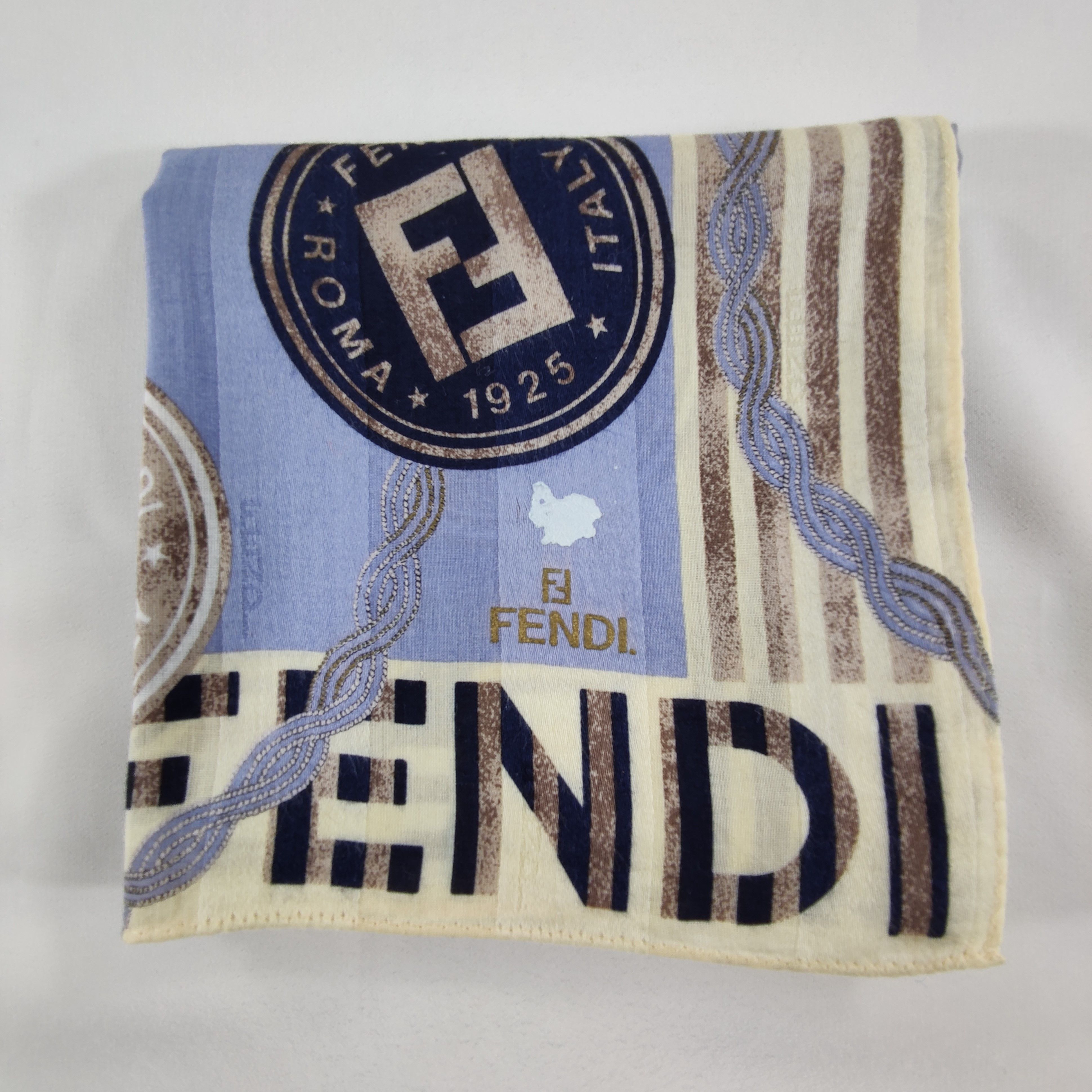 Vintage Fendi Handkerchief/Neckerchief/Bandana 316 Size ONE SIZE - 4 Thumbnail