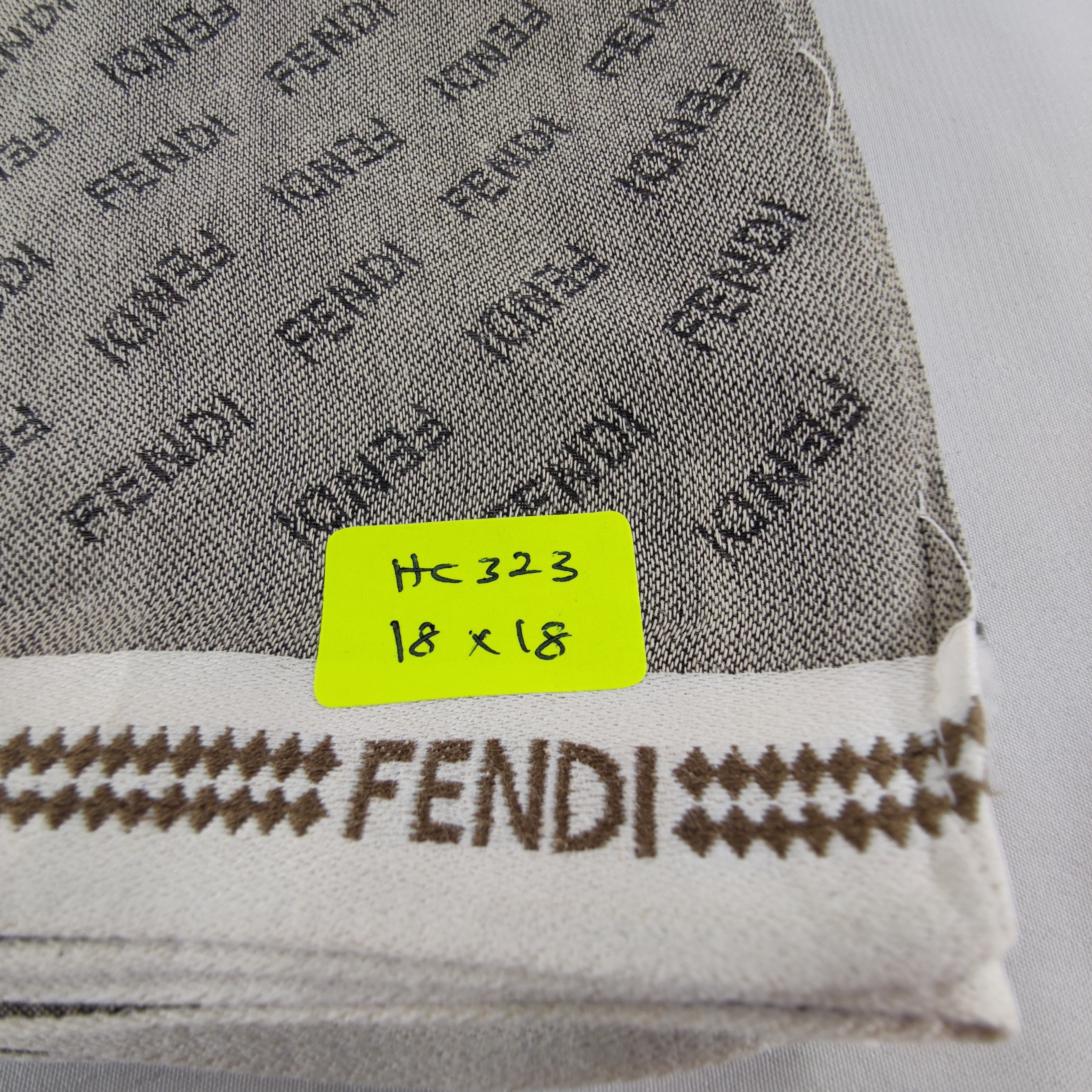 Vintage Fendi Handkerchief/Neckerchief/Bandana 323 Size ONE SIZE - 5 Thumbnail