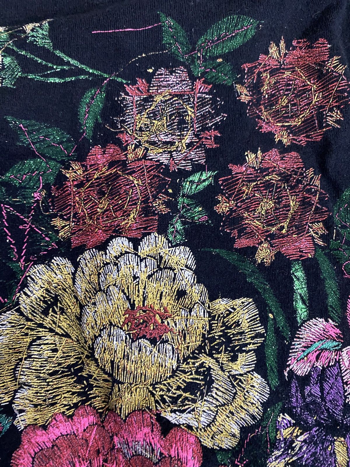 CABANE de ZUCCa × Final Home × Issey Miyake 90s ZUCCA Japan Floral cardigan Size US M / EU 48-50 / 2 - 5 Thumbnail