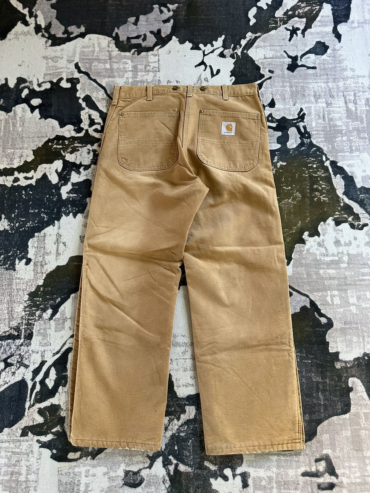 Carhartt 1993 Carhartt quarter bottom zipper worker pant Size US 34 / EU 50 - 14 Thumbnail