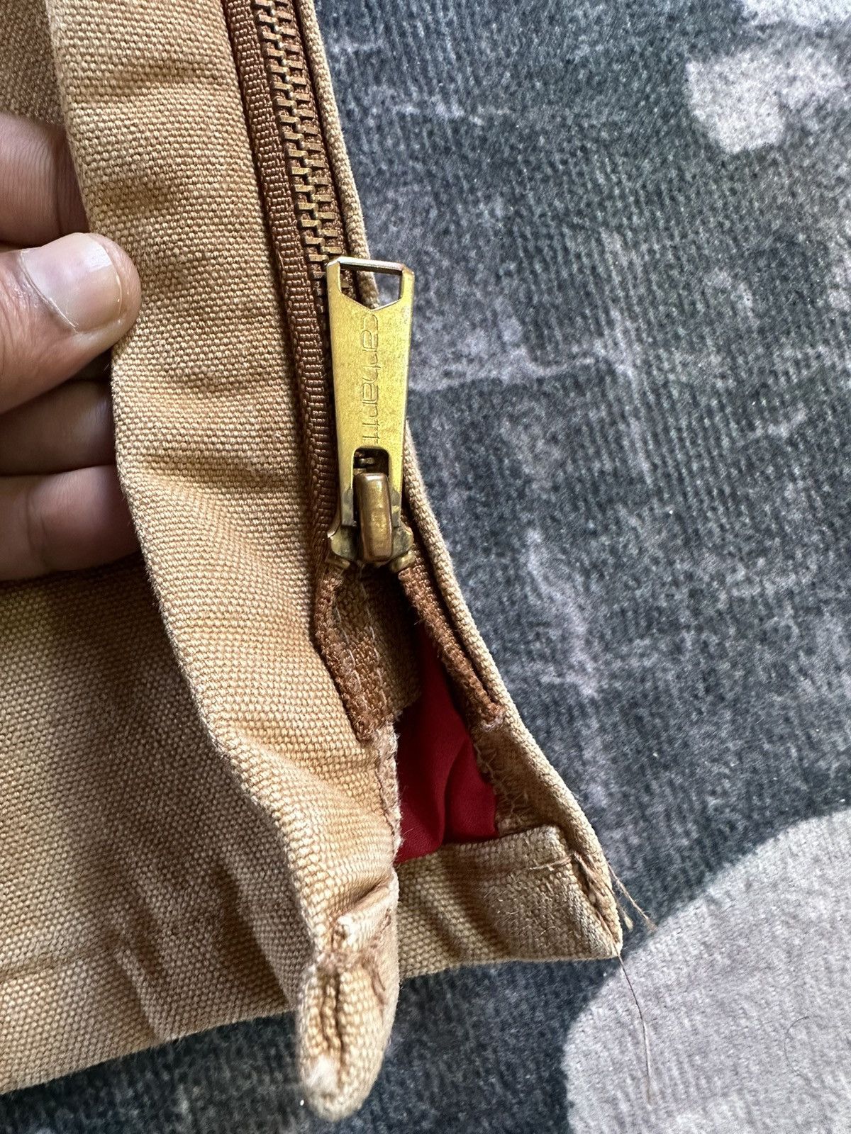 Carhartt 1993 Carhartt quarter bottom zipper worker pant Size US 34 / EU 50 - 4 Thumbnail