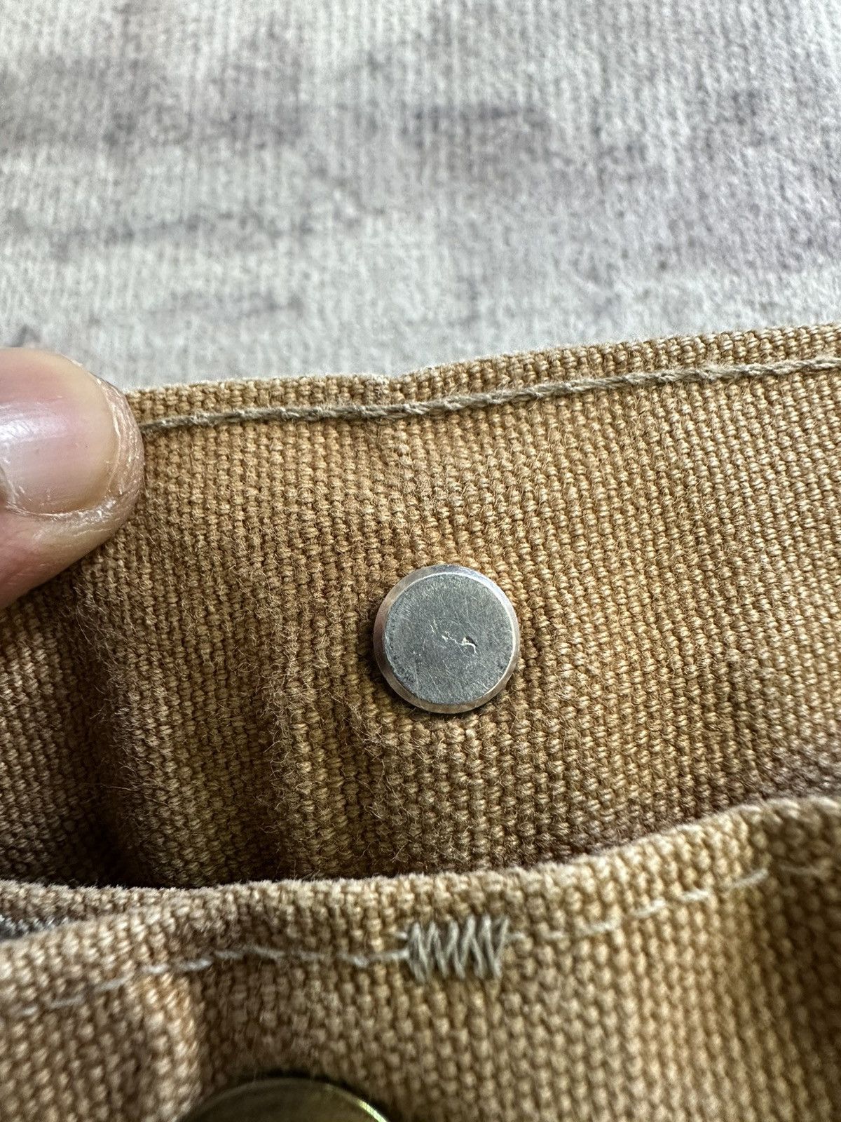 Carhartt 1993 Carhartt quarter bottom zipper worker pant Size US 34 / EU 50 - 7 Thumbnail