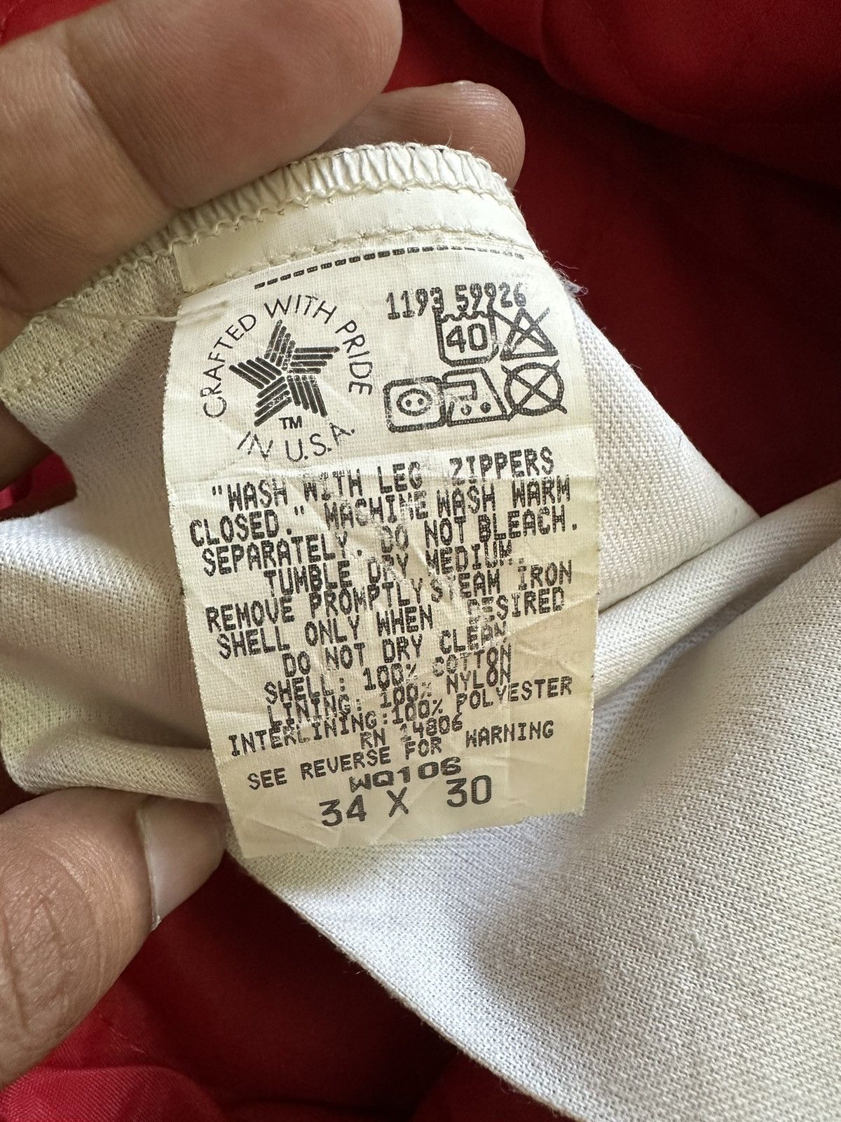 Carhartt 1993 Carhartt quarter bottom zipper worker pant Size US 34 / EU 50 - 12 Thumbnail