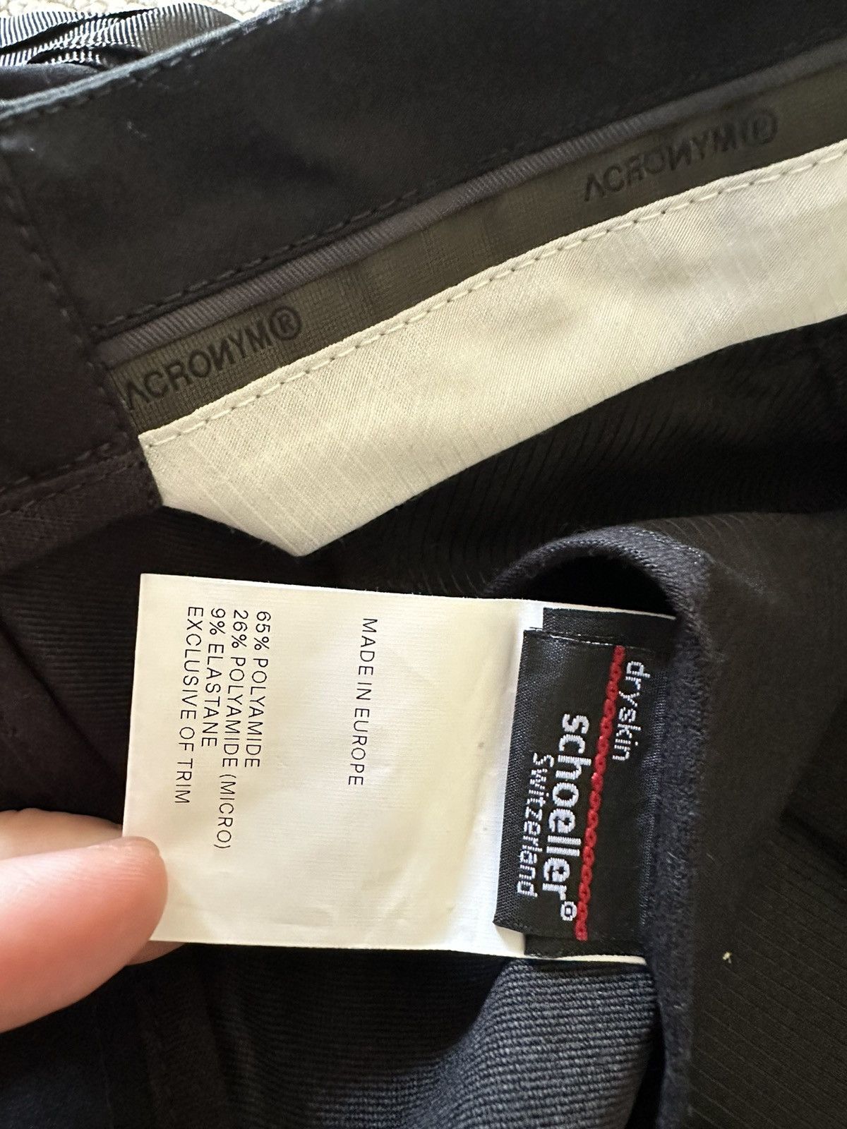 Acronym Acronym P10TS-DS pants (Black) Size US 30 / EU 46 - 8 Thumbnail
