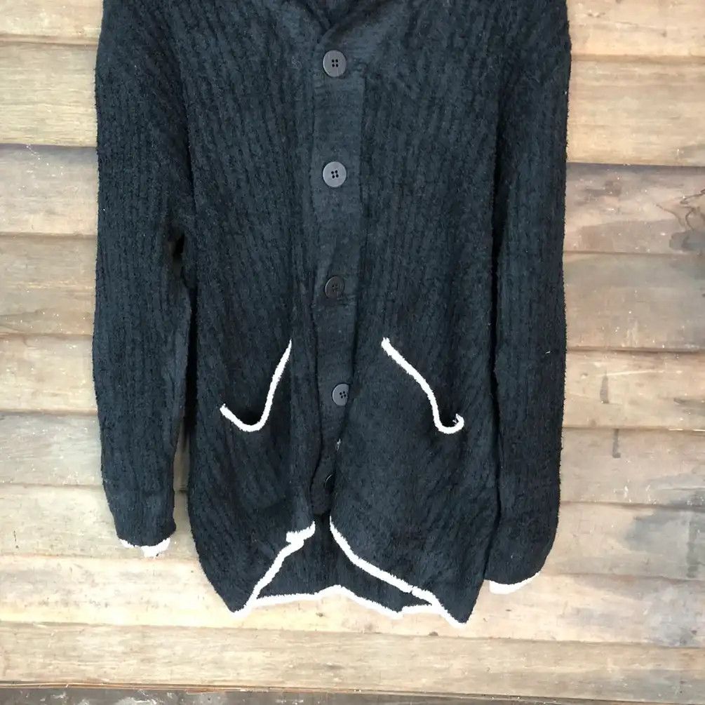Aran Isles Knitwear × Homespun Knitwear × Japanese Brand Joel Robucno Shag Shaggy Fur Mohair Cardigan #695 Size US XL / EU 56 / 4 - 2 Thumbnail