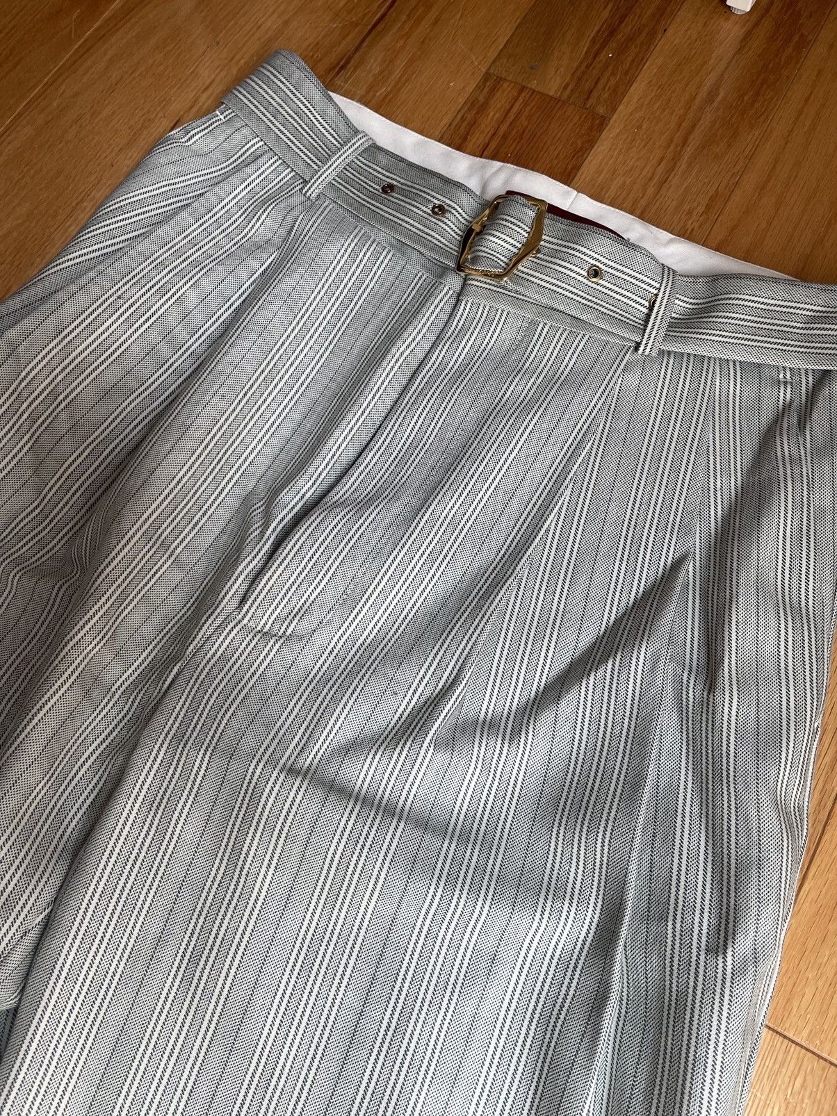 Sies Marjan Sies Marjan Belted Wool Pants Size US 30 / EU 46 - 3 Thumbnail