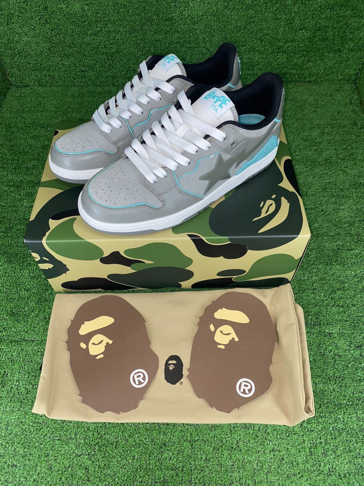 Bape BAPE SK8 STA #2 GRAY SIZE 10 Size US 10 / EU 43 - 13 Thumbnail
