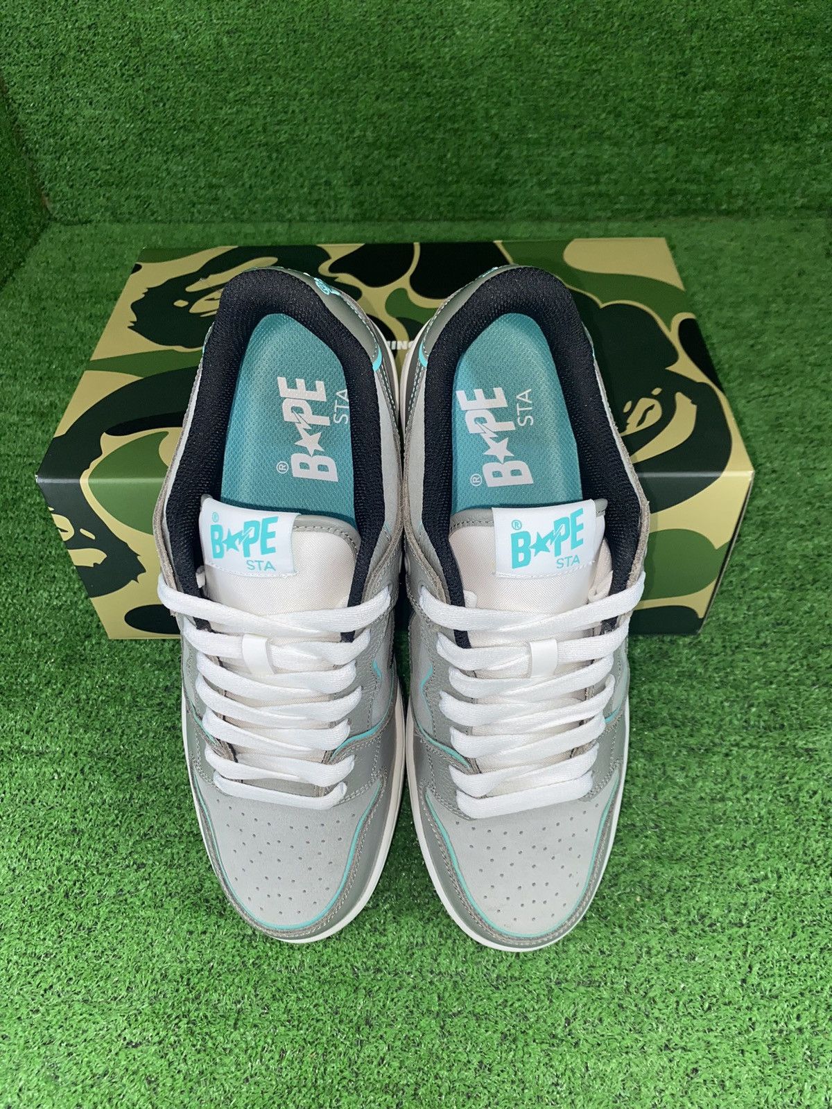 Bape BAPE SK8 STA #2 GRAY SIZE 8.5 Size US 8.5 / EU 41-42 - 3 Thumbnail