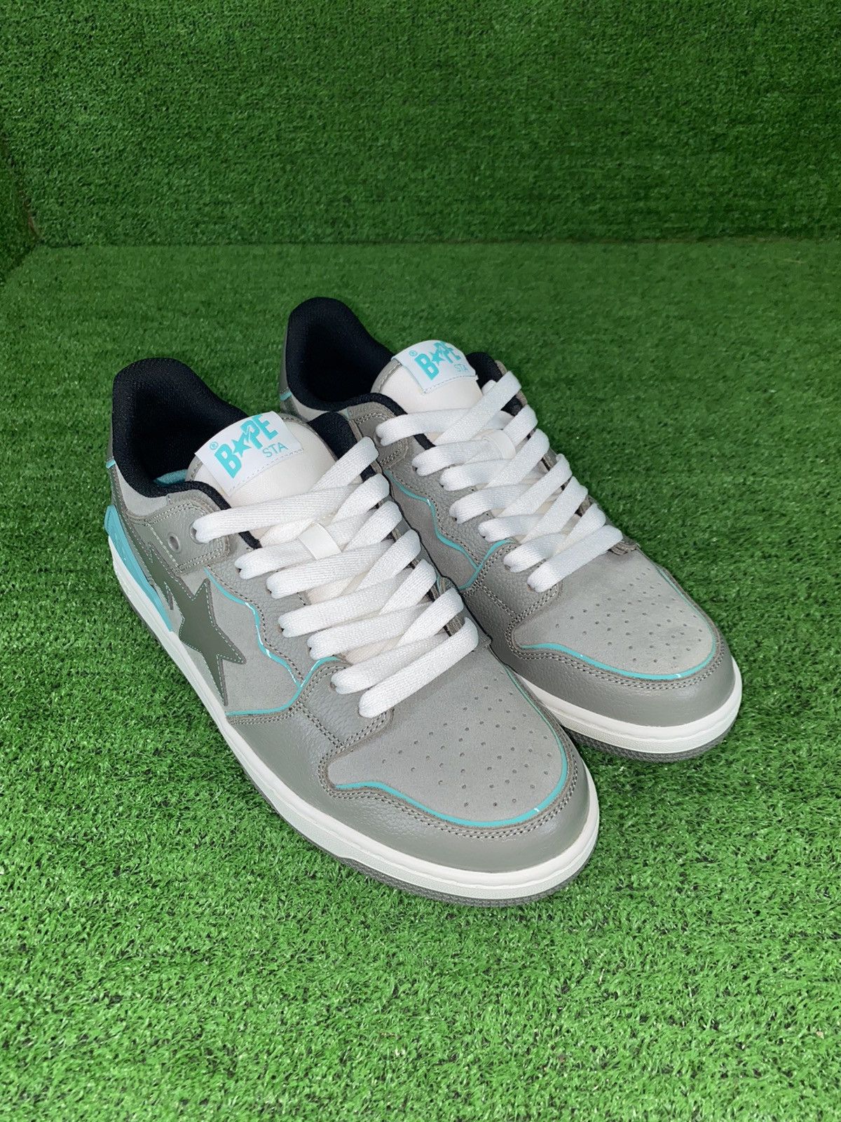 Bape BAPE SK8 STA #2 GRAY SIZE 8.5 Size US 8.5 / EU 41-42 - 9 Thumbnail