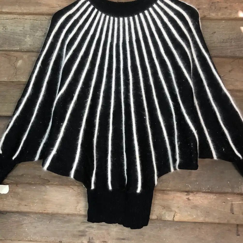 Japanese Brand × Other Vintage Oversized Shag Shaggy Fur Mohair Knitwear #517 Size ONE SIZE - 3 Thumbnail
