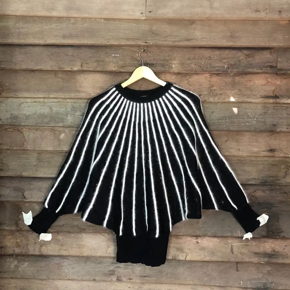 Japanese Brand × Other Vintage Oversized Shag Shaggy Fur Mohair Knitwear #517 Size ONE SIZE - 1 Thumbnail