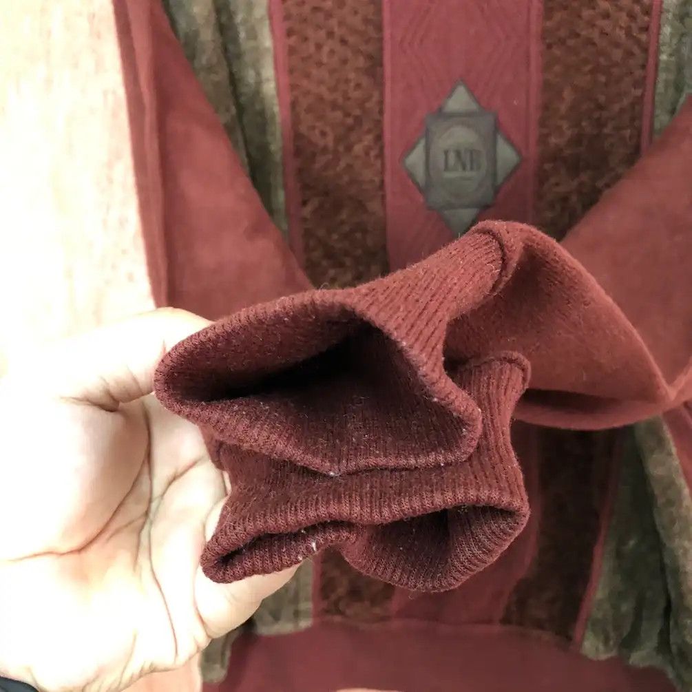 Lindbergh × Vintage Vintage Lindbergh Select Maroon Sweatshirt #332 Size US XL / EU 56 / 4 - 7 Thumbnail